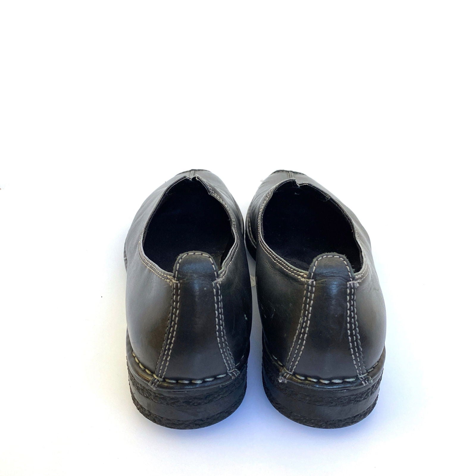 Comfortable Naturalizer Womens Leather Flats - Size 10W - Black - Very Good -  | Buy at Parsimony Shoppes
