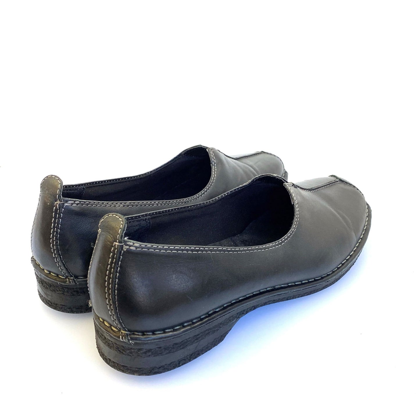 Comfortable Naturalizer Womens Leather Flats - Size 10W - Black - Very Good -  | Buy at Parsimony Shoppes