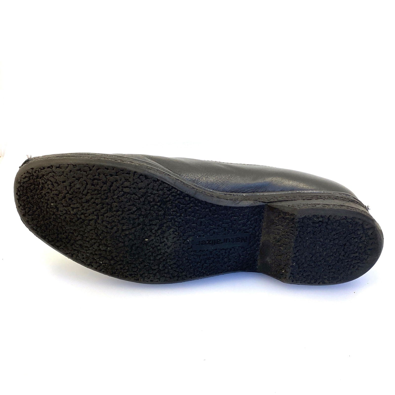 Comfortable Naturalizer Womens Leather Flats - Size 10W - Black - Very Good -  | Buy at Parsimony Shoppes