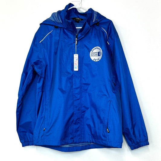 Cooper Nuclear Station 2016 | Mens Full Zip Weather Jacket | Color: Blue | Size: XL | NWT -  | Buy at Parsimony Shoppes