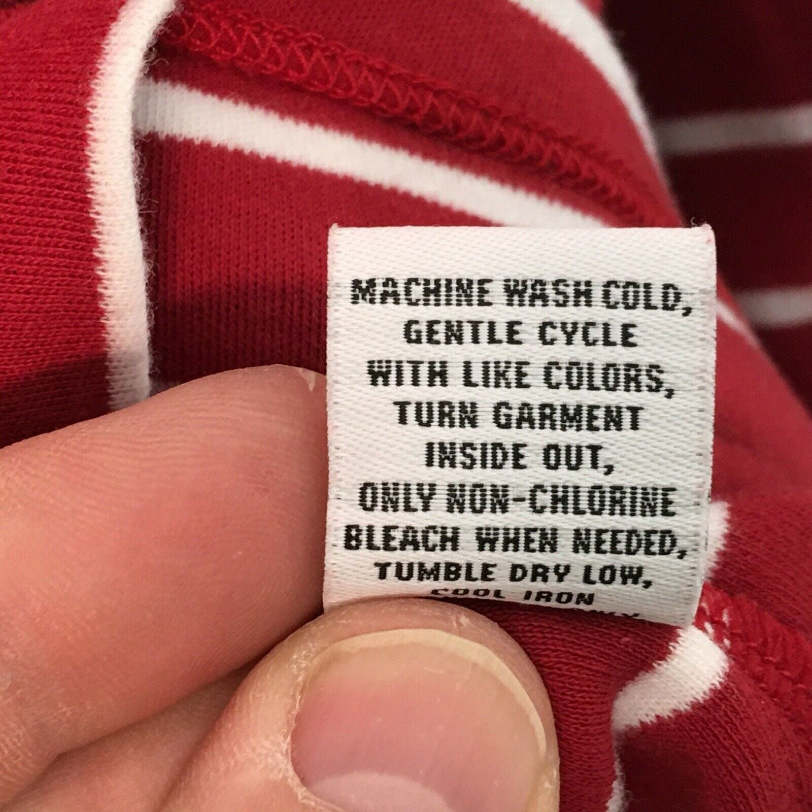 Cozy Cali & York Womens Pullover Top Sweater - Red/White Striped - Size 2X -  | Buy at Parsimony Shoppes