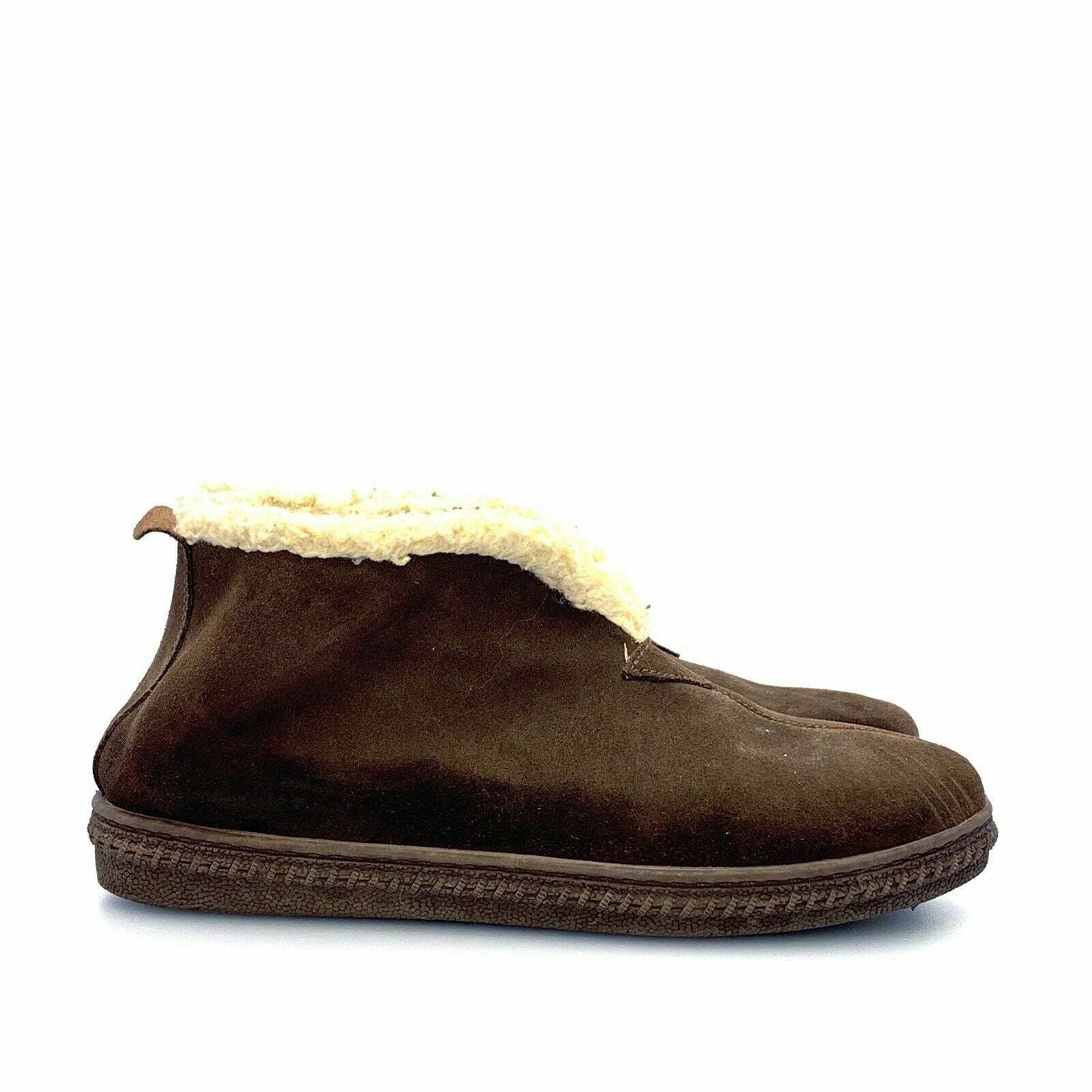 Cozy Laguna Ankle Boots Brown Faux Fur Slip On Shoes Size 8 -  | Buy at Parsimony Shoppes