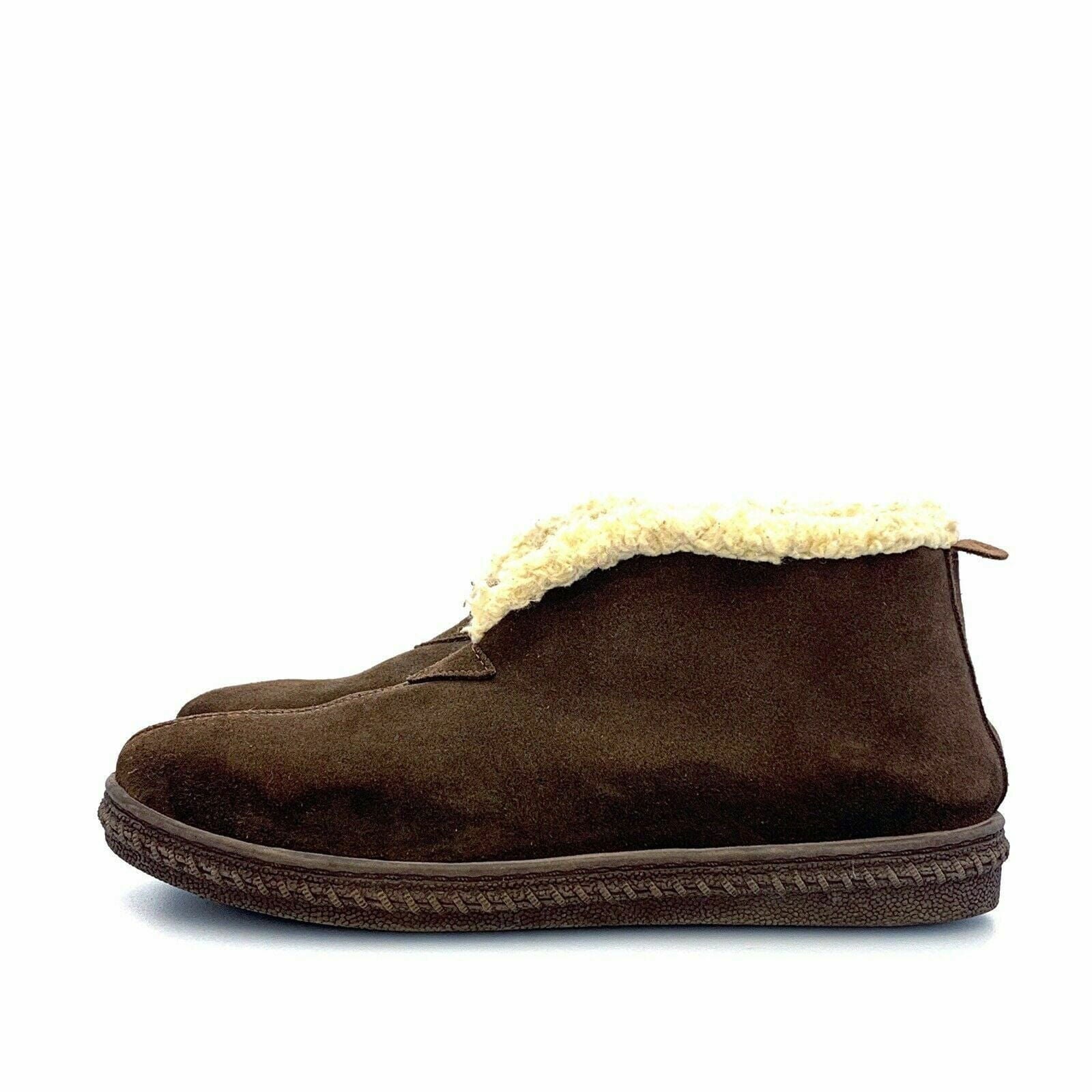 Cozy Laguna Ankle Boots Brown Faux Fur Slip On Shoes Size 8 -  | Buy at Parsimony Shoppes