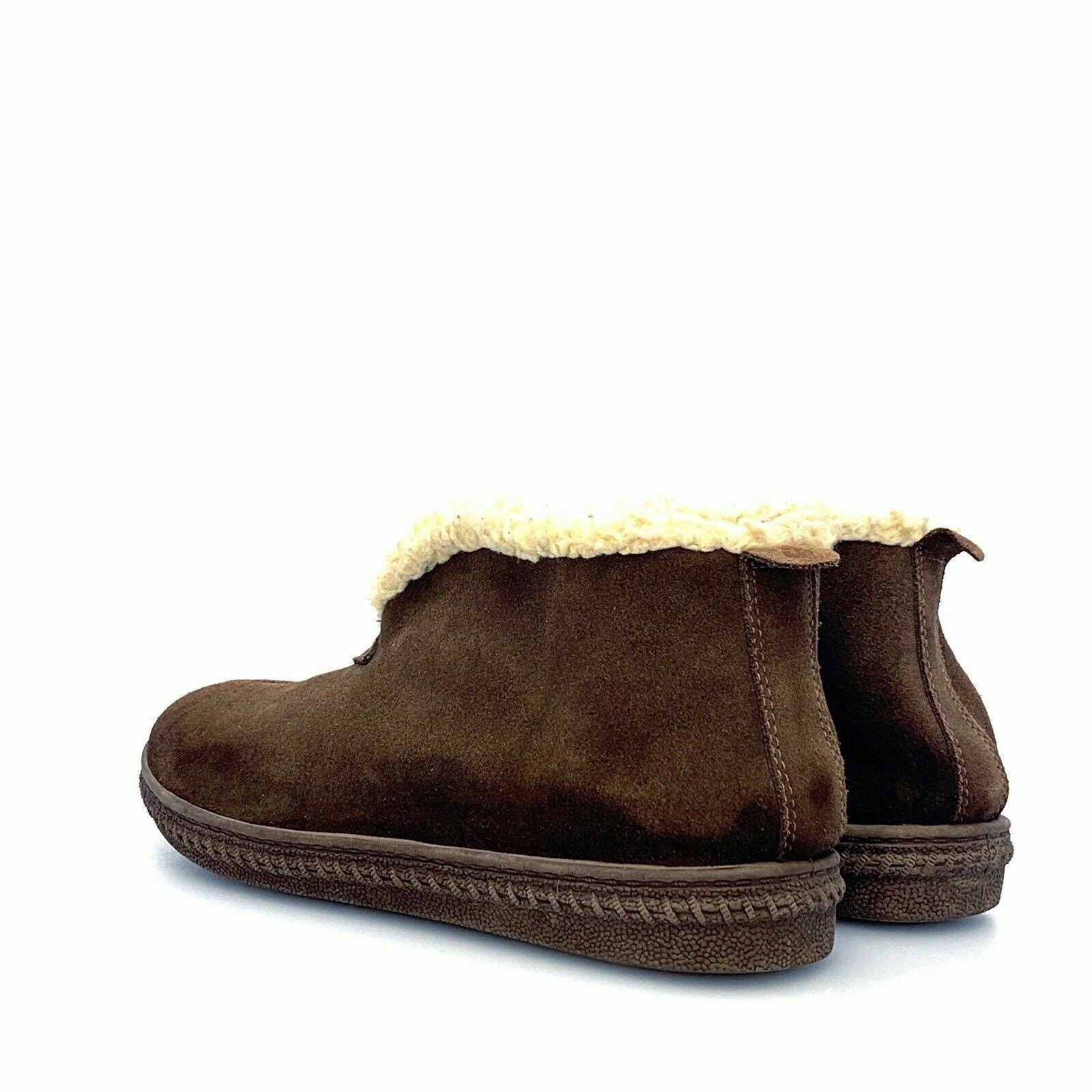 Cozy Laguna Ankle Boots Brown Faux Fur Slip On Shoes Size 8 -  | Buy at Parsimony Shoppes