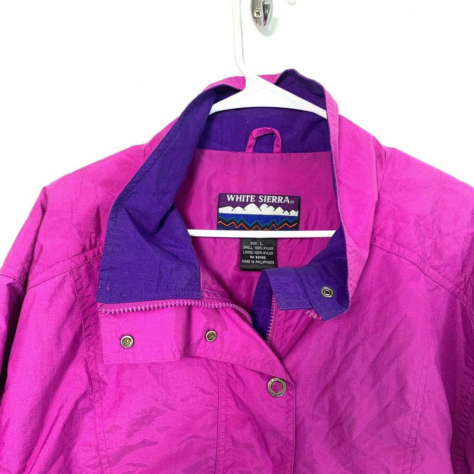 White sierra ski jacket 2025