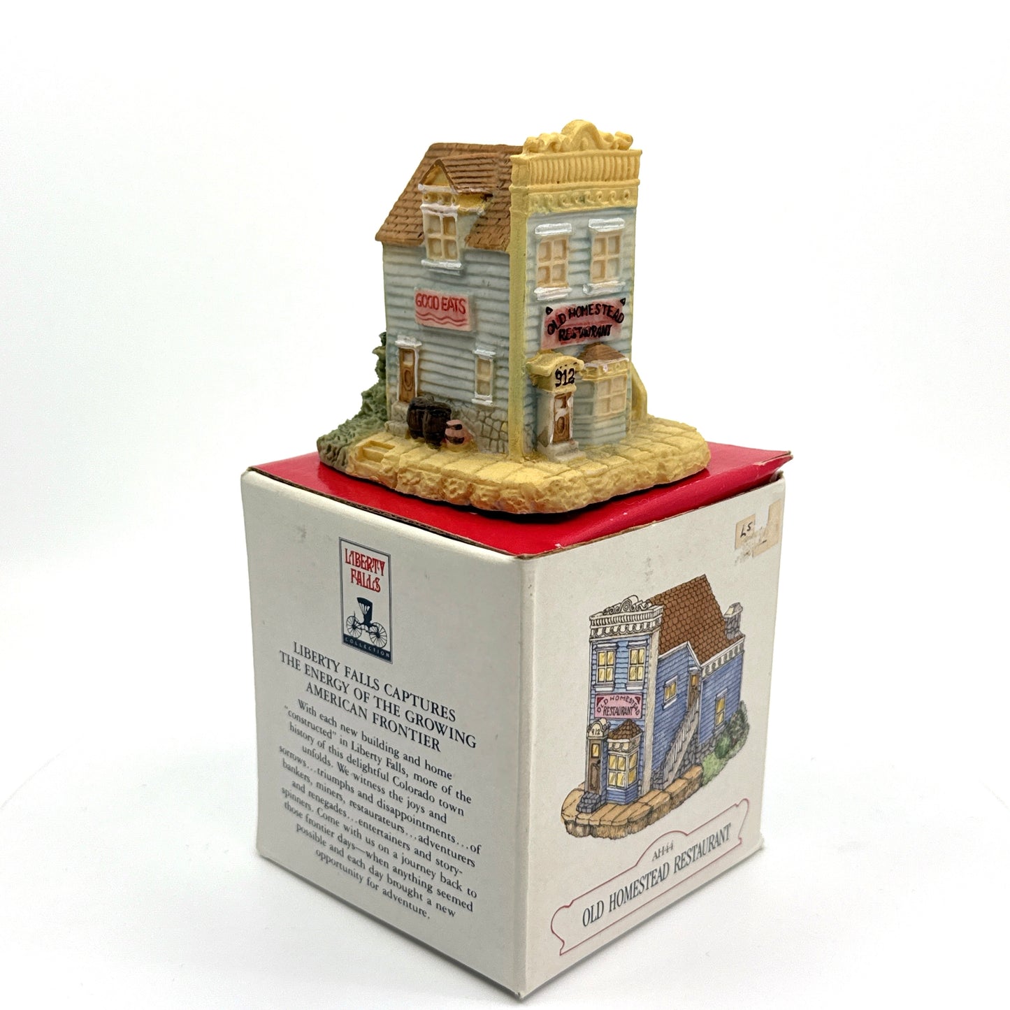 Old Homestead Restaurant | Liberty Falls Americana Collection - AH44 | 1994 | EUC Original Box