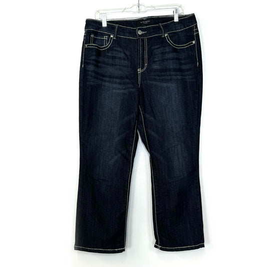 Nine West | Womens Denim Jeans | Color: Dark Blue | Size: 12/30 Average