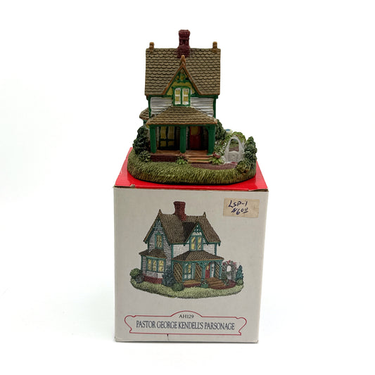 Pastor George Kendell’s Parsonage | Liberty Falls Americana Collection - AH129 | 1997 | EUC