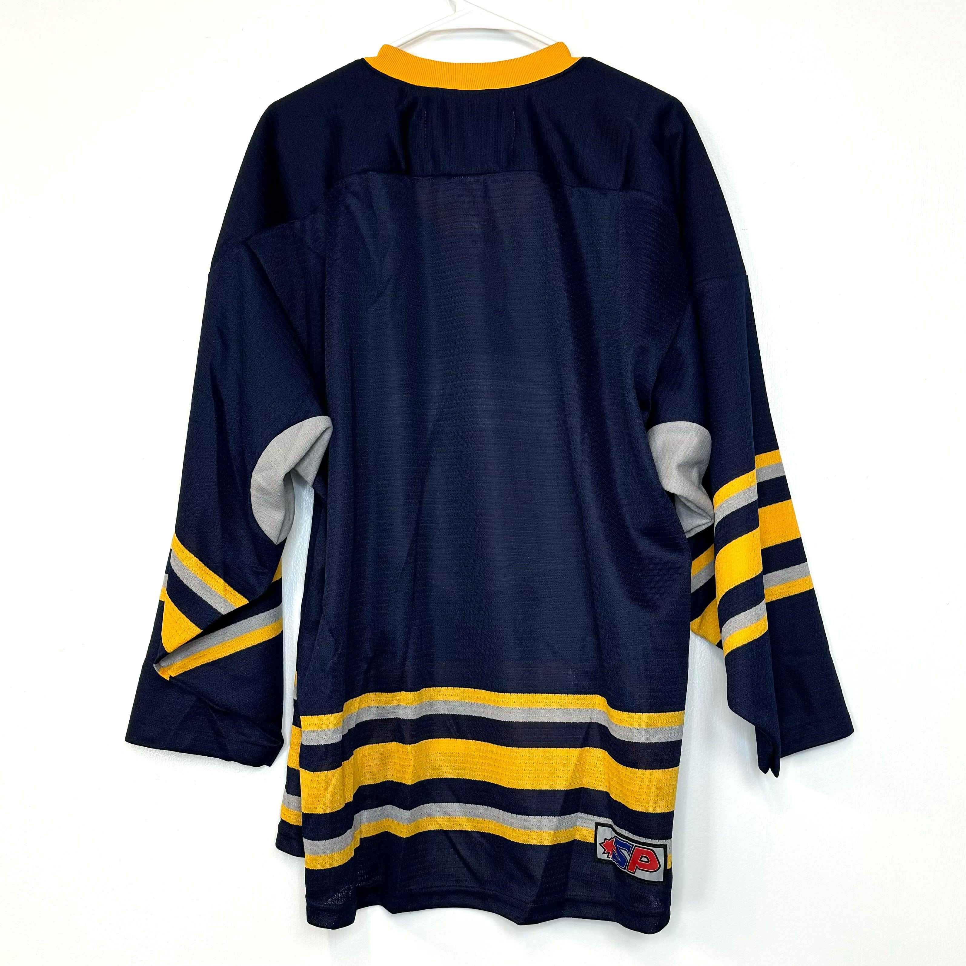 Blue and yellow hockey jersey online