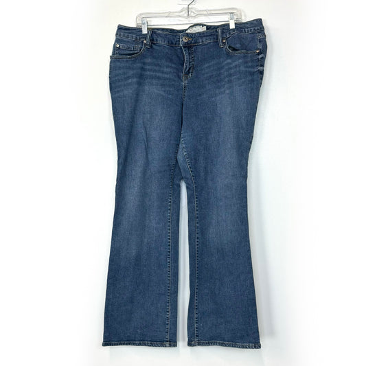 Torrid | Womens Wide Leg Denim Jeans | Color: Blue | Size: 20R | EUC