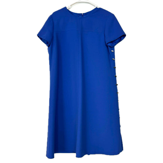 Jones New York | Womens Solid Career Dress | Color: Blue | Size: 12 | Pre-Owned