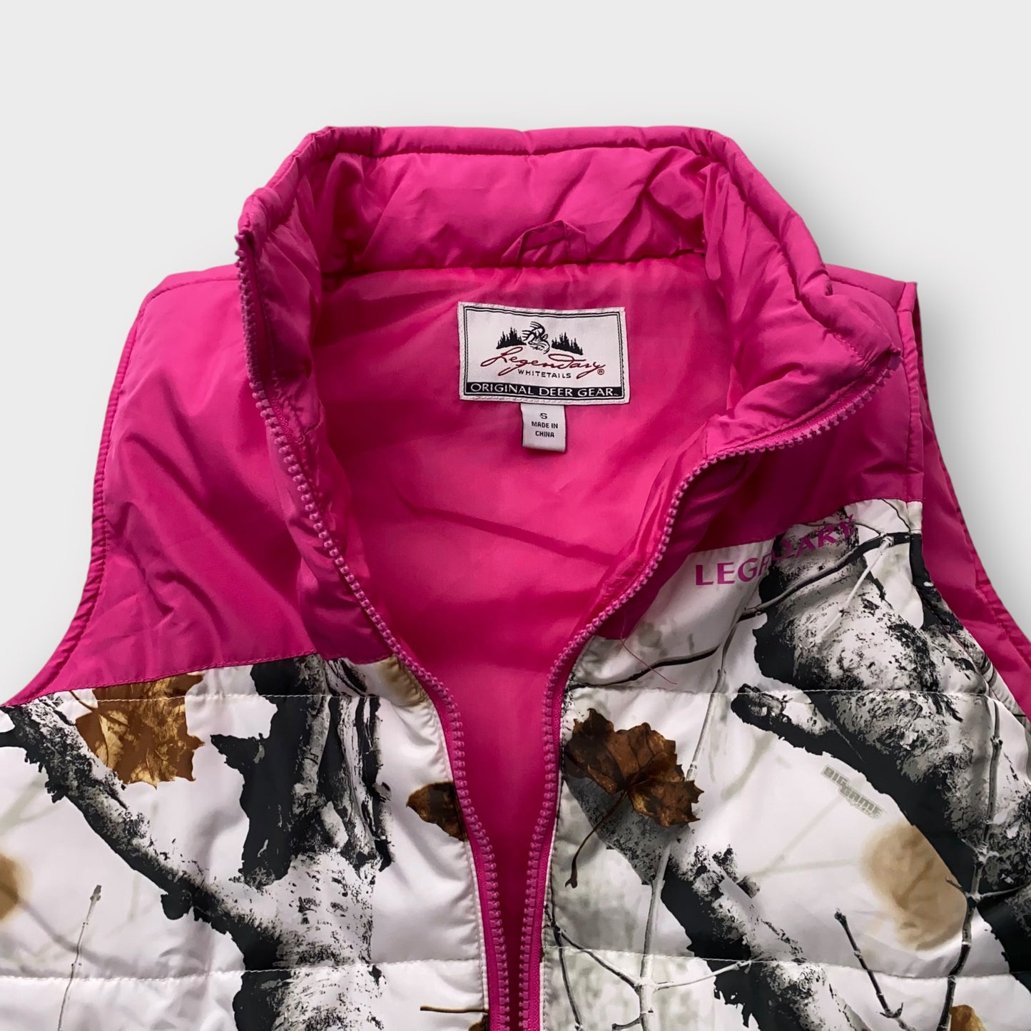 Legendary Whitetails Women's Hightail Outfitter Deer Gear Pink Vest - Size S