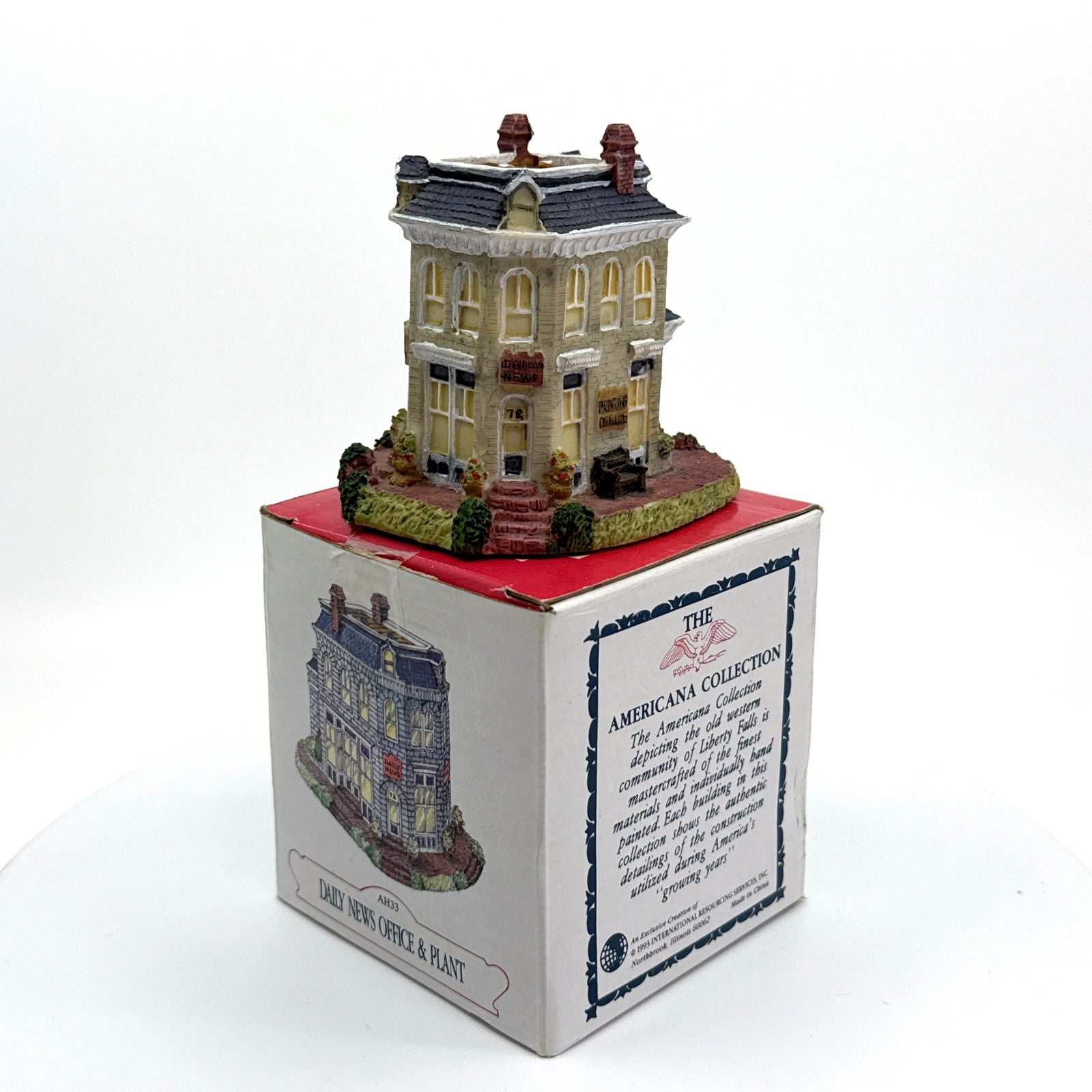 Daily News & Plant | Liberty Falls Americana Collection - AH33 | 1993 | EUC Original Box -  | Buy at Parsimony Shoppes