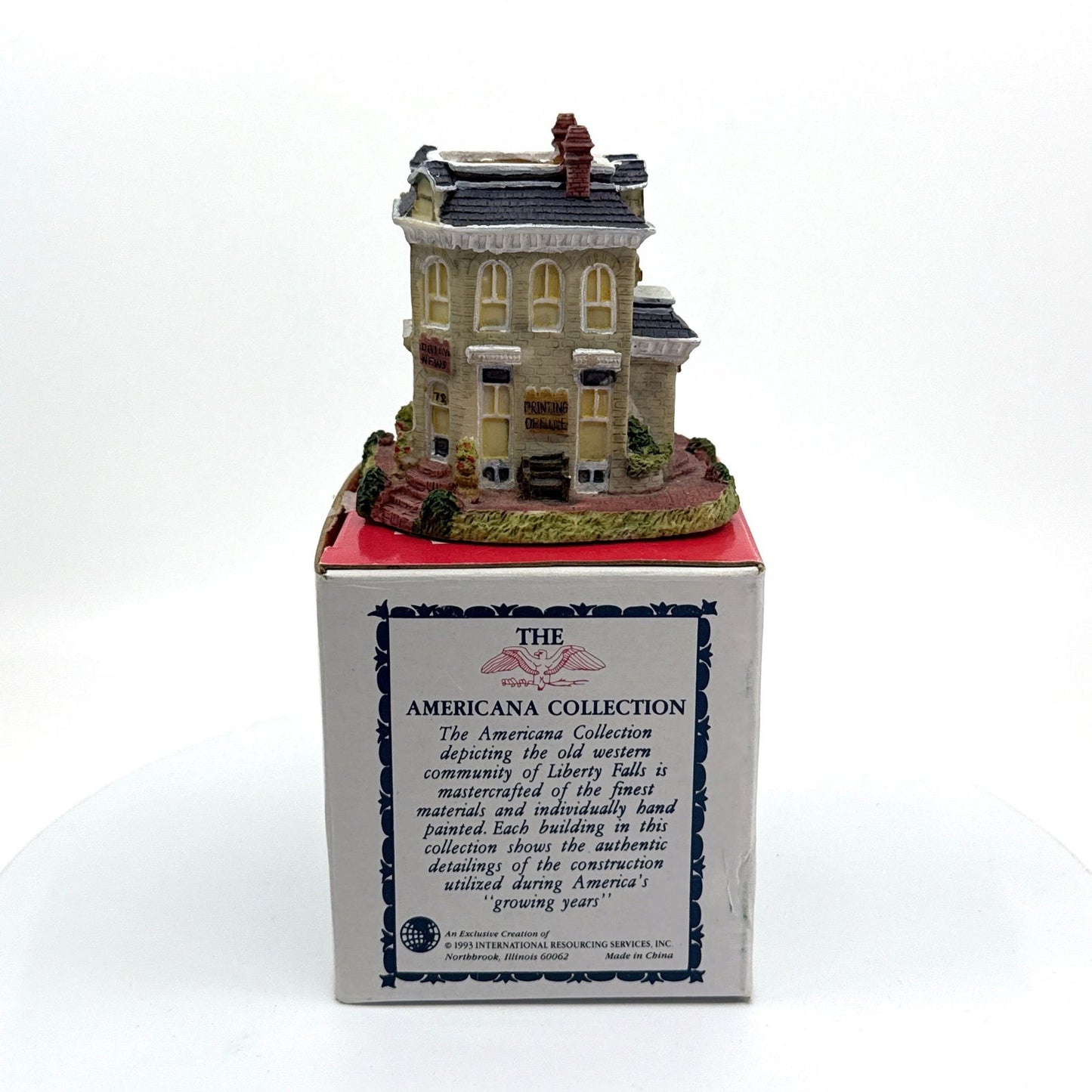 Daily News & Plant | Liberty Falls Americana Collection - AH33 | 1993 | EUC Original Box -  | Buy at Parsimony Shoppes