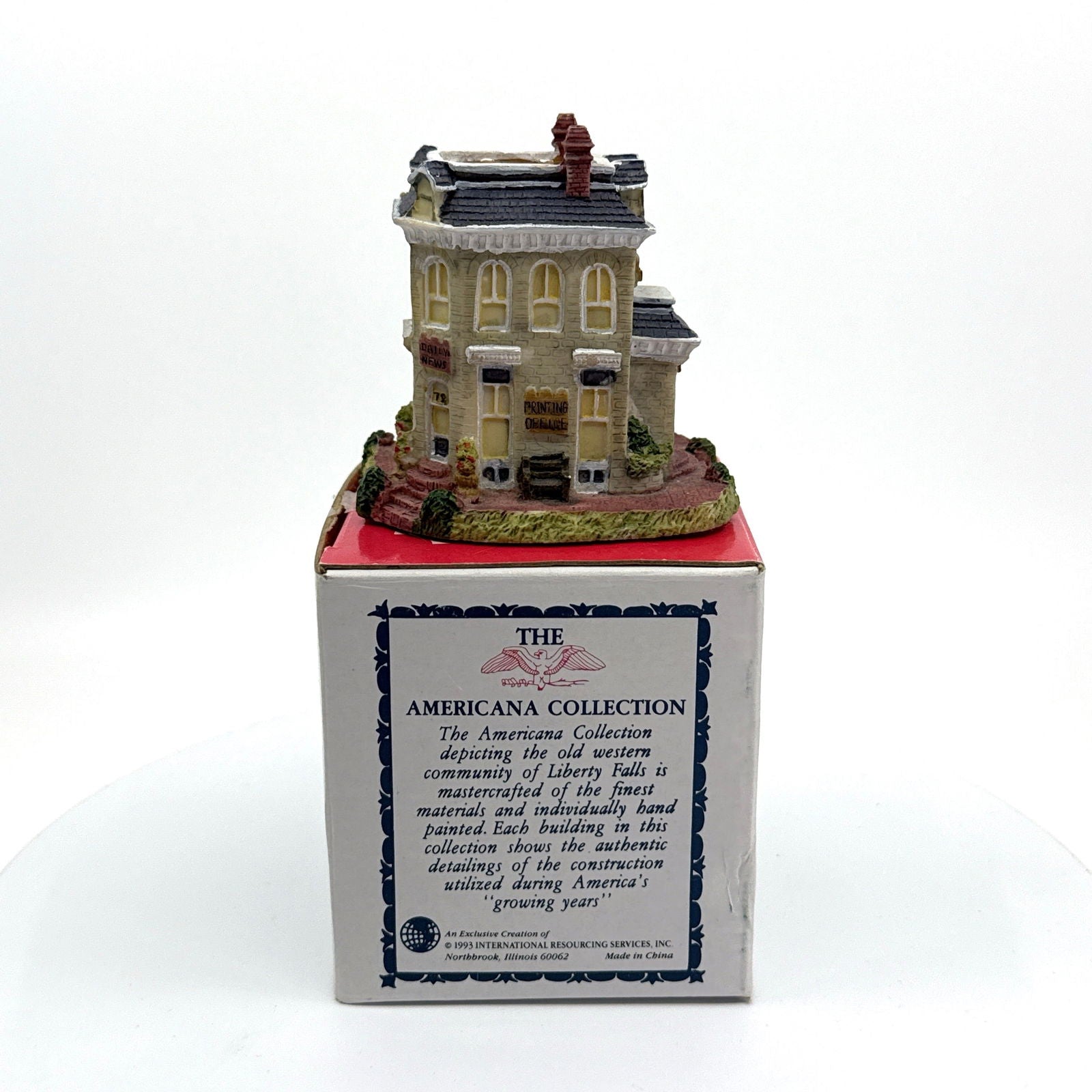Daily News & Plant | Liberty Falls Americana Collection - AH33 | 1993 | EUC Original Box -  | Buy at Parsimony Shoppes