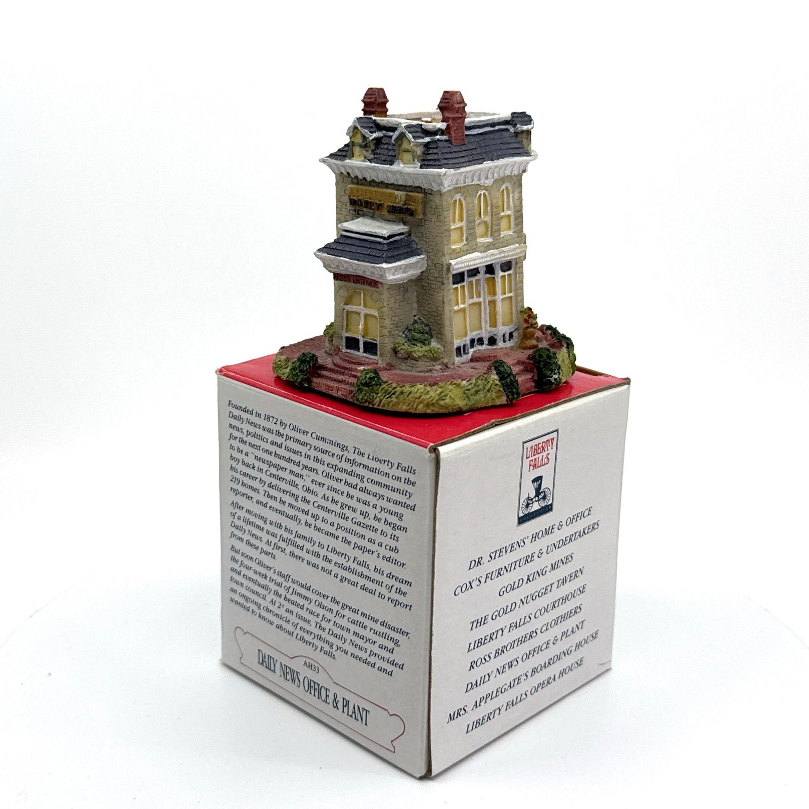 Daily News & Plant | Liberty Falls Americana Collection - AH33 | 1993 | EUC Original Box -  | Buy at Parsimony Shoppes