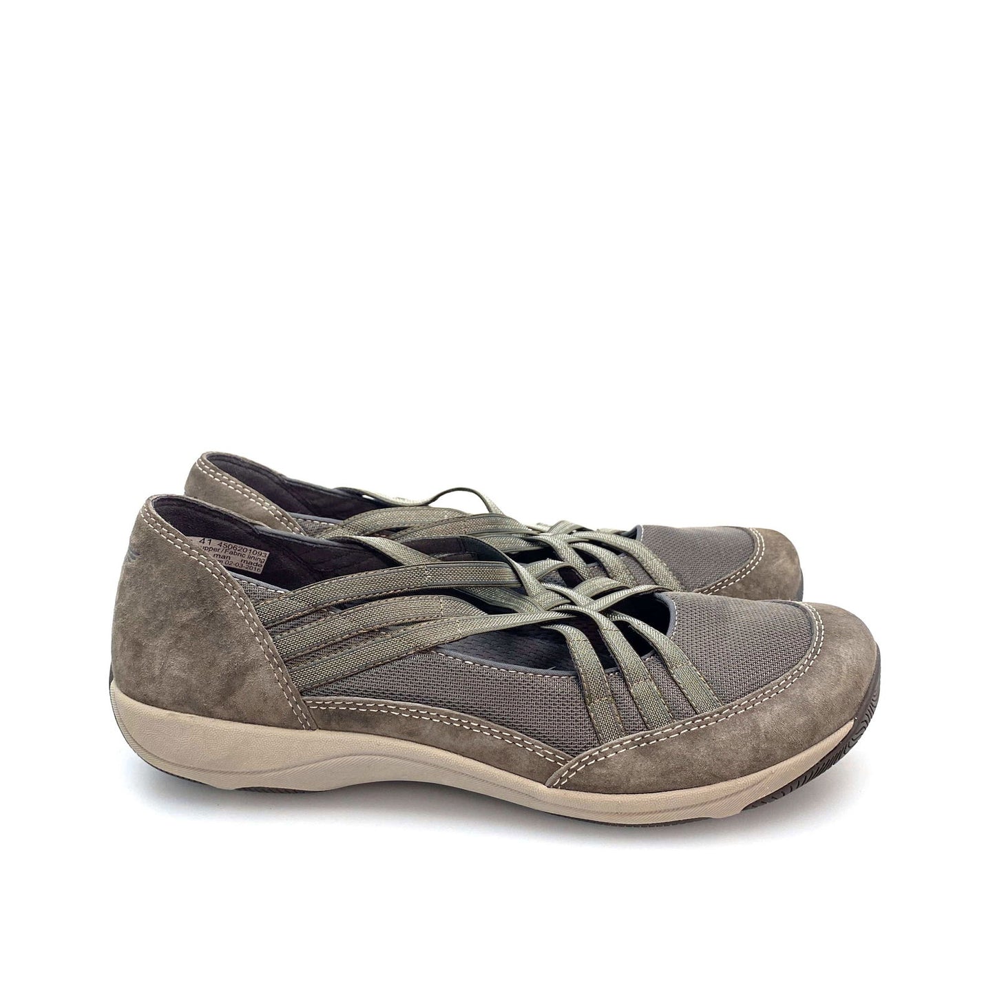 Dansko Womens Size 41 Gray Suede Metallic Hilde Comfort Shoes -  | Buy at Parsimony Shoppes