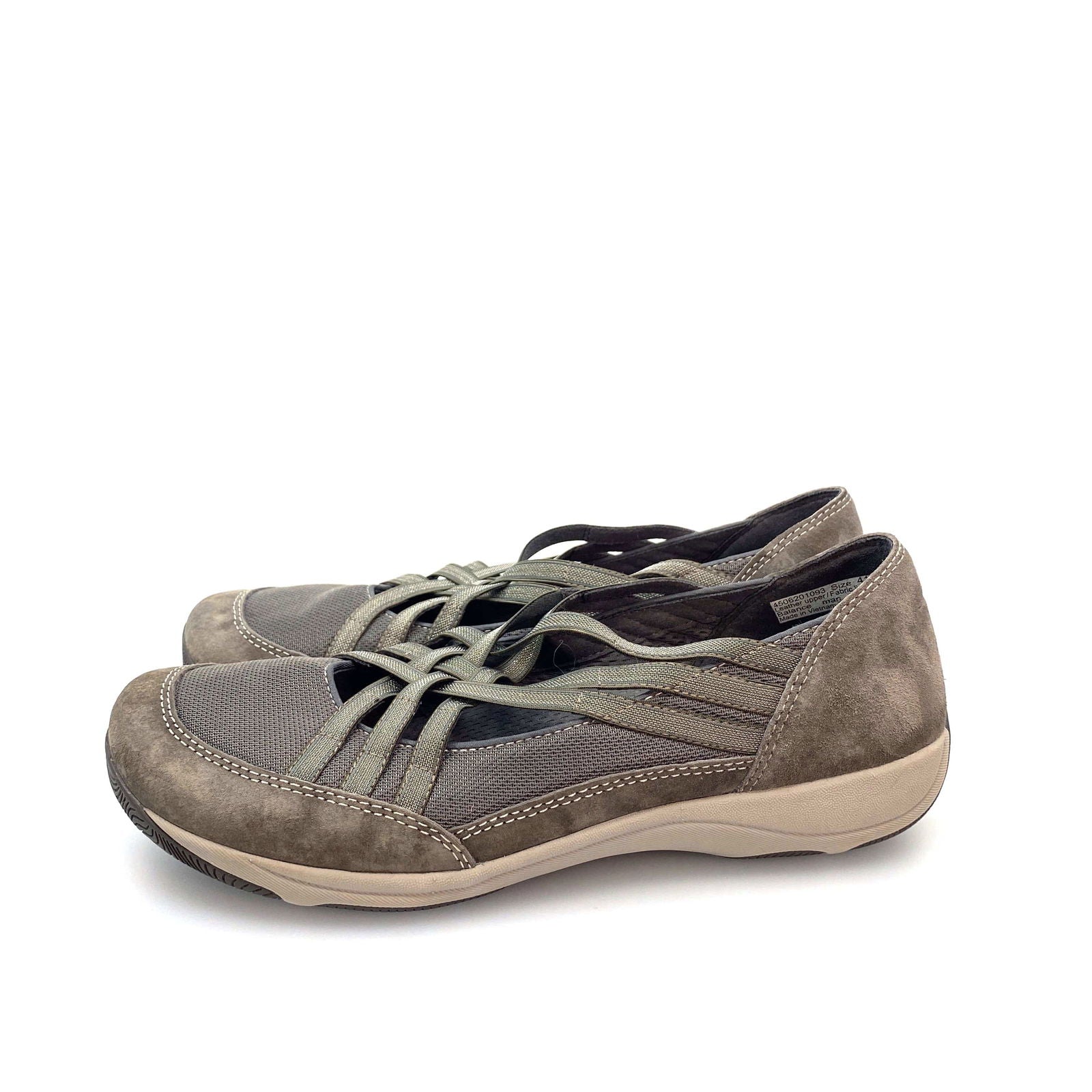 Dansko Womens Size 41 Gray Suede Metallic Hilde Comfort Shoes -  | Buy at Parsimony Shoppes