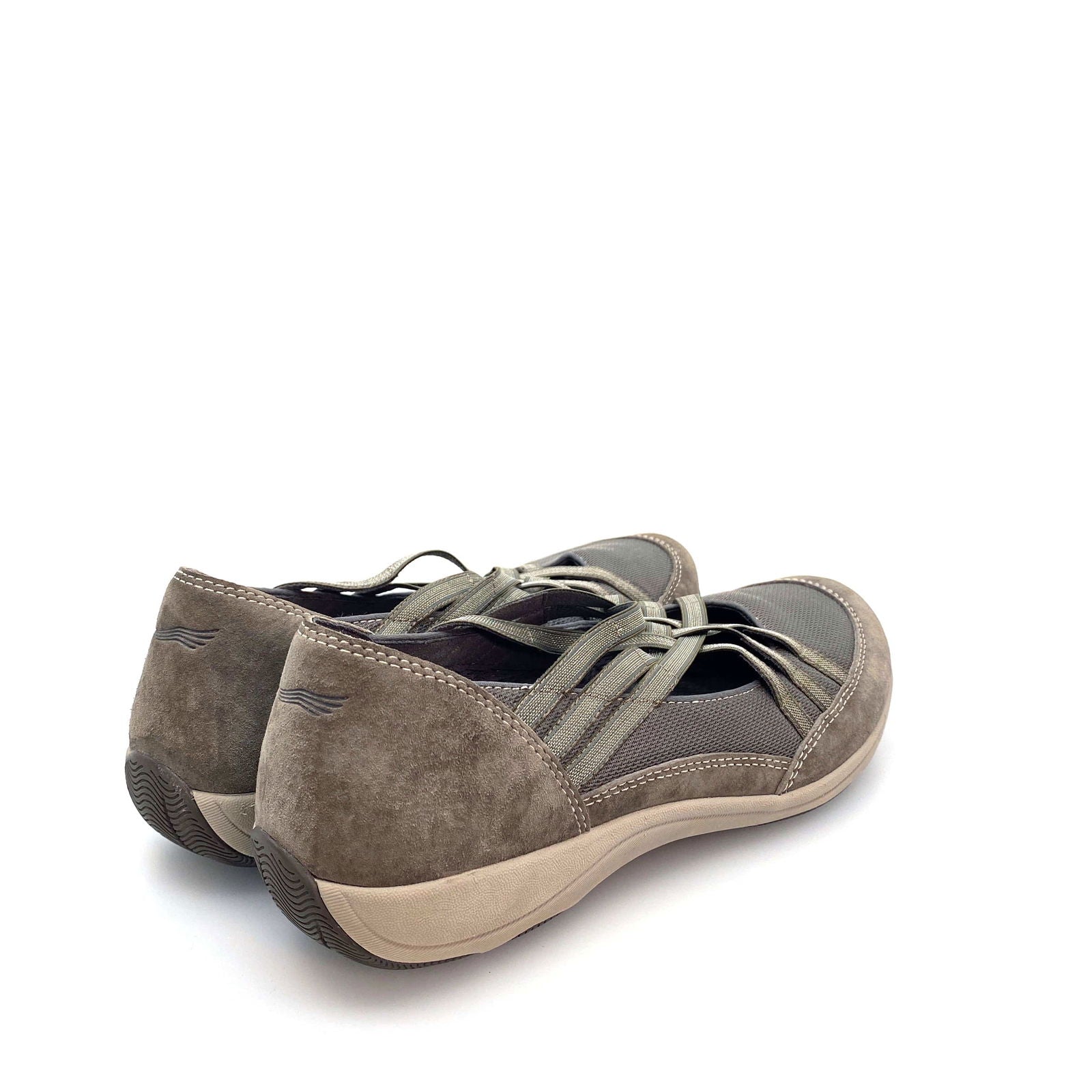 Dansko Womens Size 41 Gray Suede Metallic Hilde Comfort Shoes -  | Buy at Parsimony Shoppes