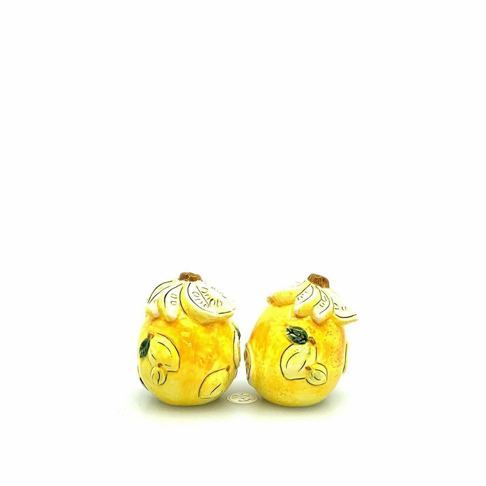 Dantes Design Group Lemon Candle House Salt Pepper Shakers Set Pair Ceramic -  | Buy at Parsimony Shoppes