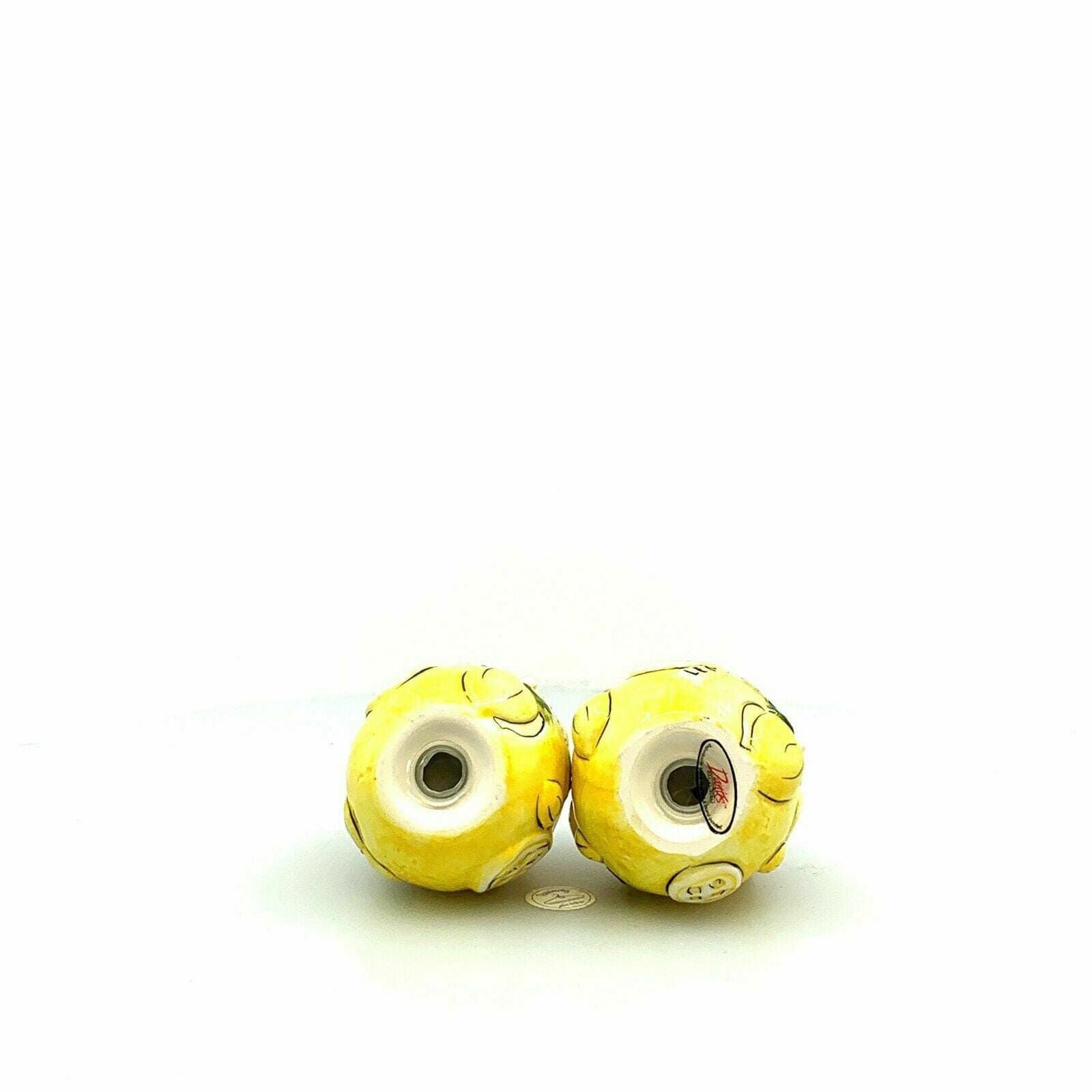 Dantes Design Group Lemon Candle House Salt Pepper Shakers Set Pair Ceramic -  | Buy at Parsimony Shoppes
