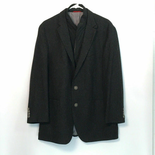 Digel Mens Wool Sport Coat Size XL Charcoal Gray with Zipout Liner -  | Buy at Parsimony Shoppes