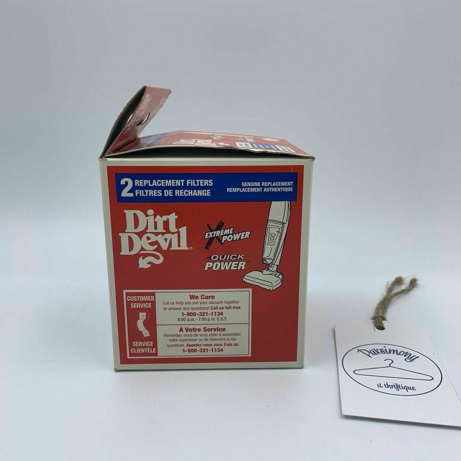 Dirt Devil Filters 0046034889037 For Extreme Power & Quick Stick Vacuum 2-Pack -  | Buy at Parsimony Shoppes