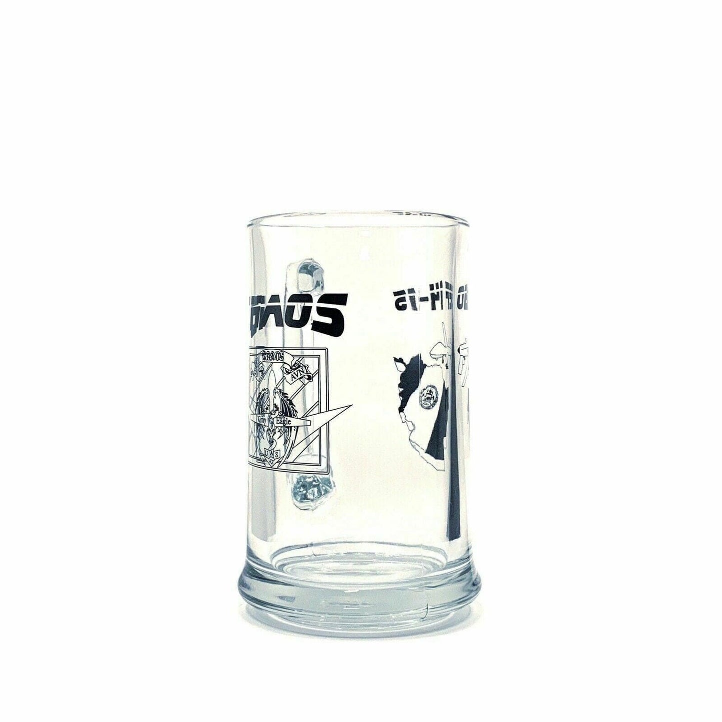 Distinguished Operation Enduring Freedom CHAOS Gray Eagle OEF 14-15 Clear Glass Mug -  | Buy at Parsimony Shoppes