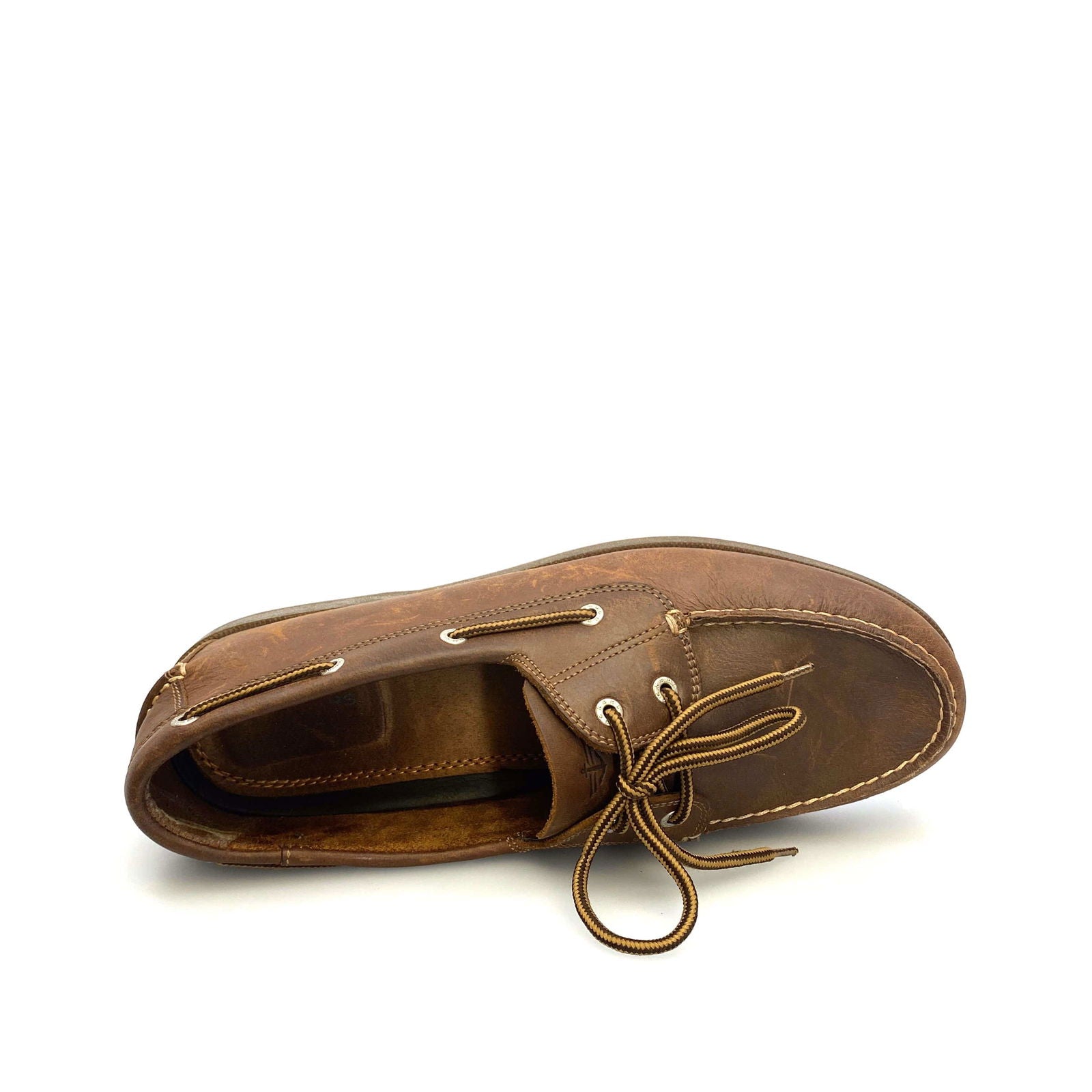 Dockers Mens Size 13m Brown Leather Castaway Lace-Up Boat Shoes -  | Buy at Parsimony Shoppes