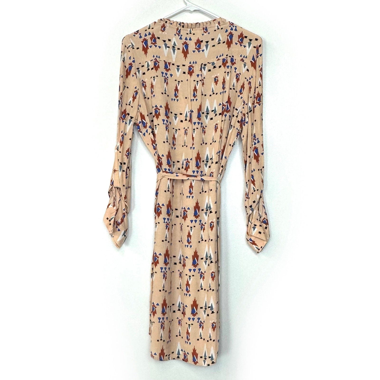 Dolan Left Coast Collection | Anthropologie Midi Dress Roll Tab Sleeve | Color: Pink | Size: Small | Pre-Owned -  | Buy at Parsimony Shoppes