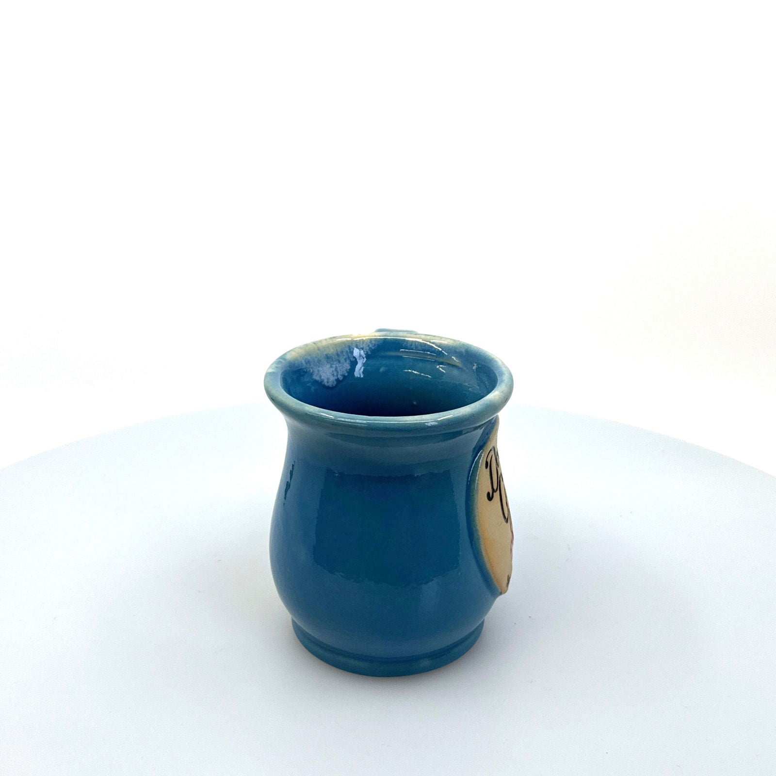 Door County Wisconsin (Cherries) Tourism Souvenir Blue Coffee Cup Mug 14oz -  | Buy at Parsimony Shoppes