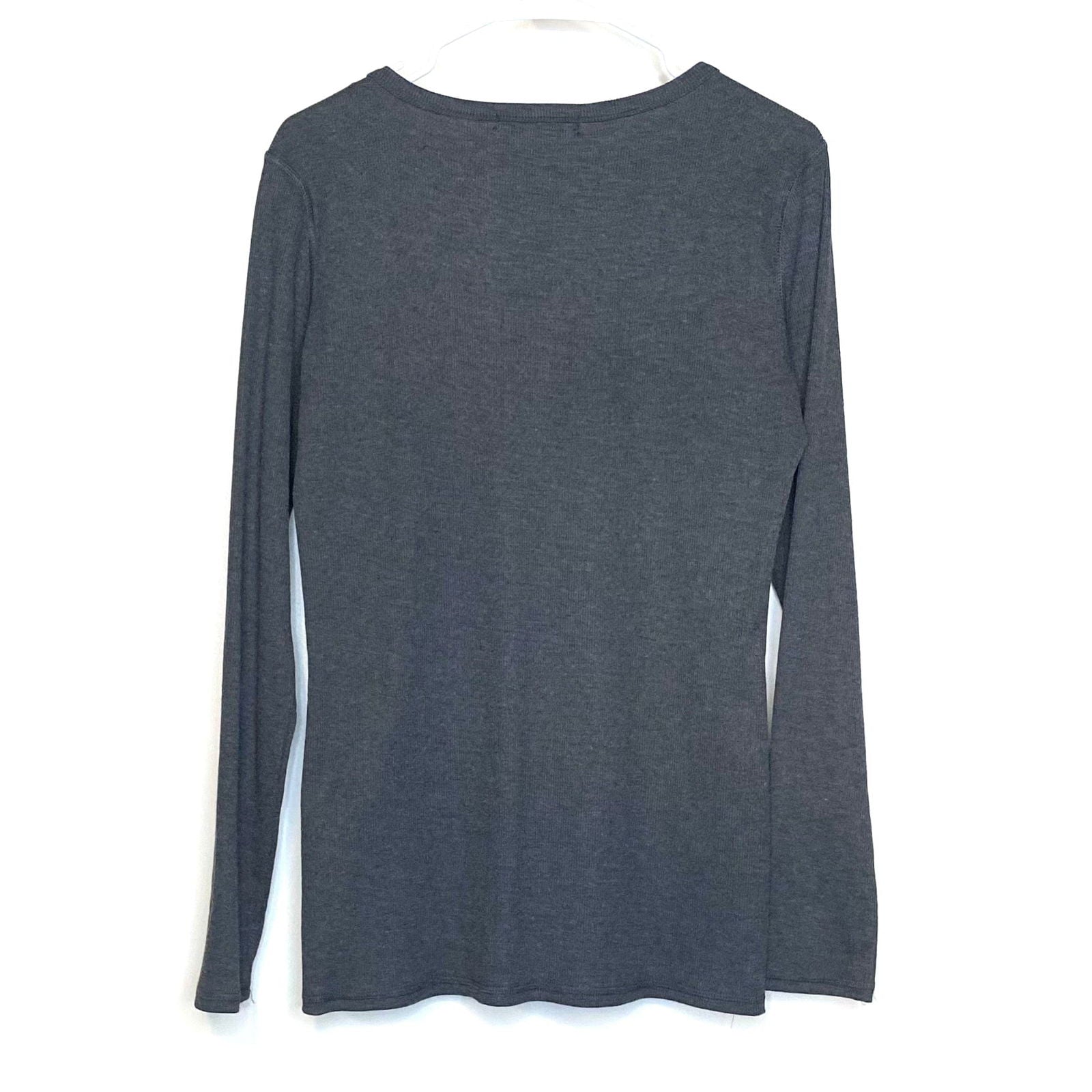 DoublJu Womens Size XL Gray Henley Shirt L/s NWT -  | Buy at Parsimony Shoppes