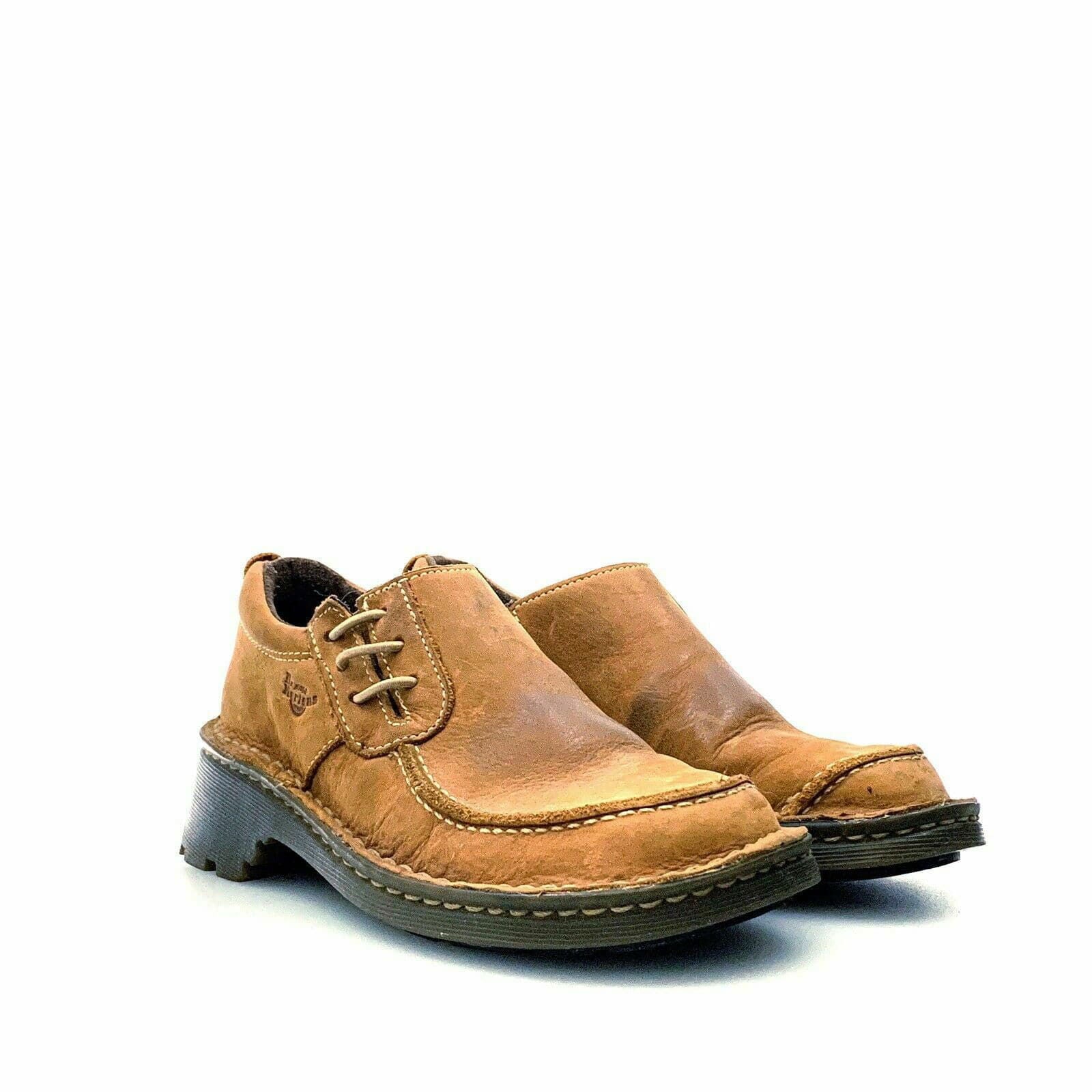 Dr. Martens Womens Size 7 Brown Shoes Suede Slip On Stitching Detail 2818 -  | Buy at Parsimony Shoppes