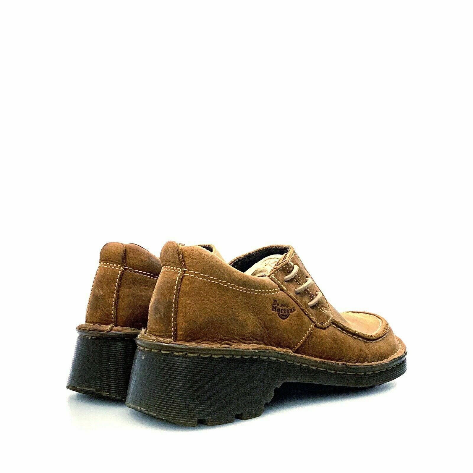 Dr. Martens Womens Size 7 Brown Shoes Suede Slip On Stitching Detail 2818 -  | Buy at Parsimony Shoppes