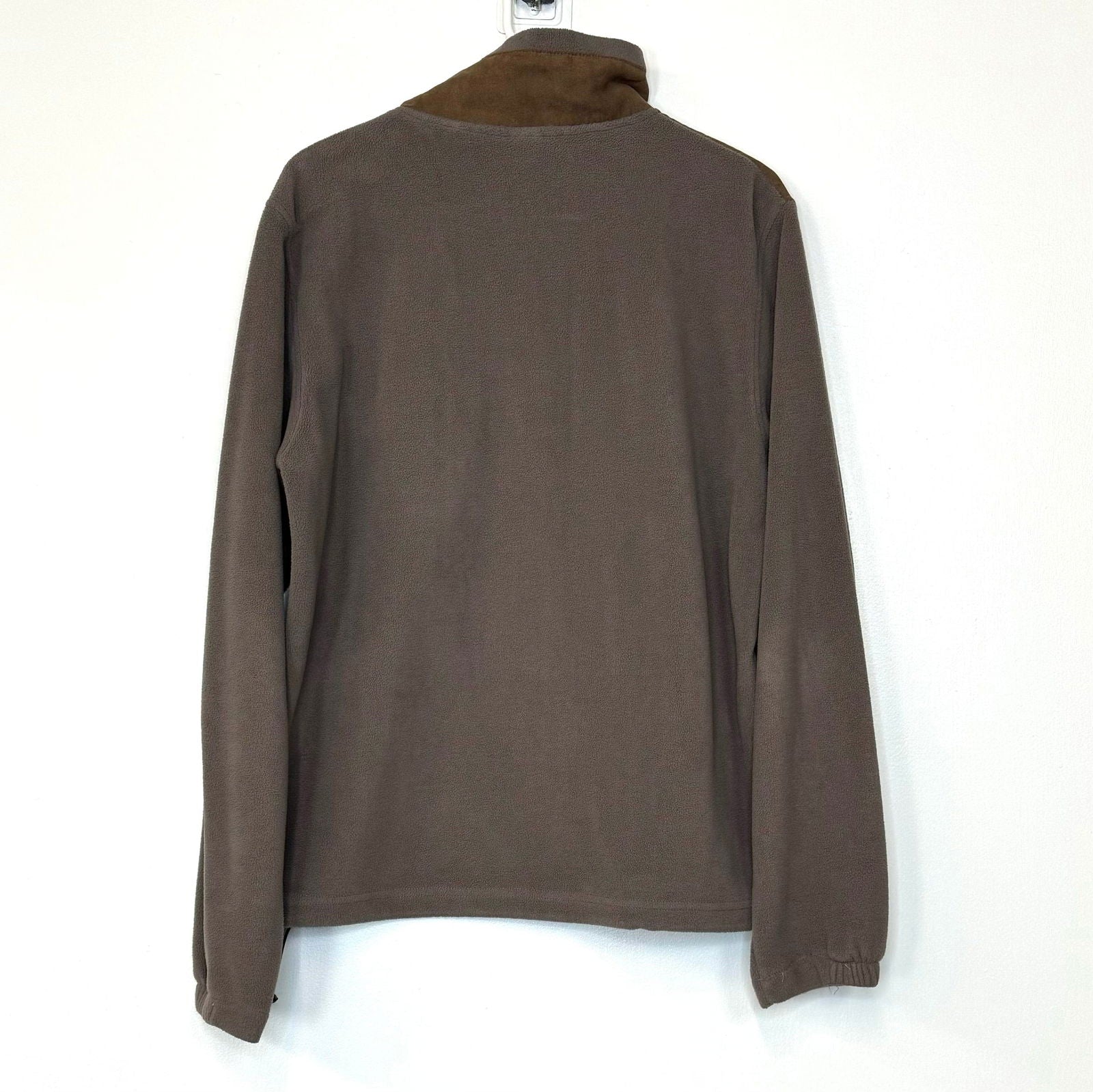 Ducks Unlimited | Mens Fleece Quarter-Zip Pullover | Color: Brown | Size: M | Pre-Owned -  | Buy at Parsimony Shoppes
