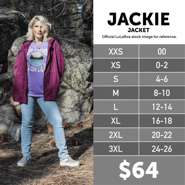 LuLaRoe Great Outdoors Collection | JACKIE Drawstring Waist Jacket | Size: M (8-10) | Color: Green | Solid | NWT