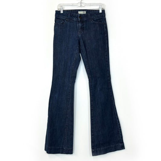David Kahn | Womens Janis Bell Bottom Jeans | Color: Dark Blue | Size: 27 | GUC