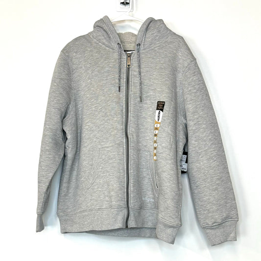 Noble Outfitters | Womens Sherpa Lined Full Zip Hoodie | Color: Gray | Size: XL | NWT