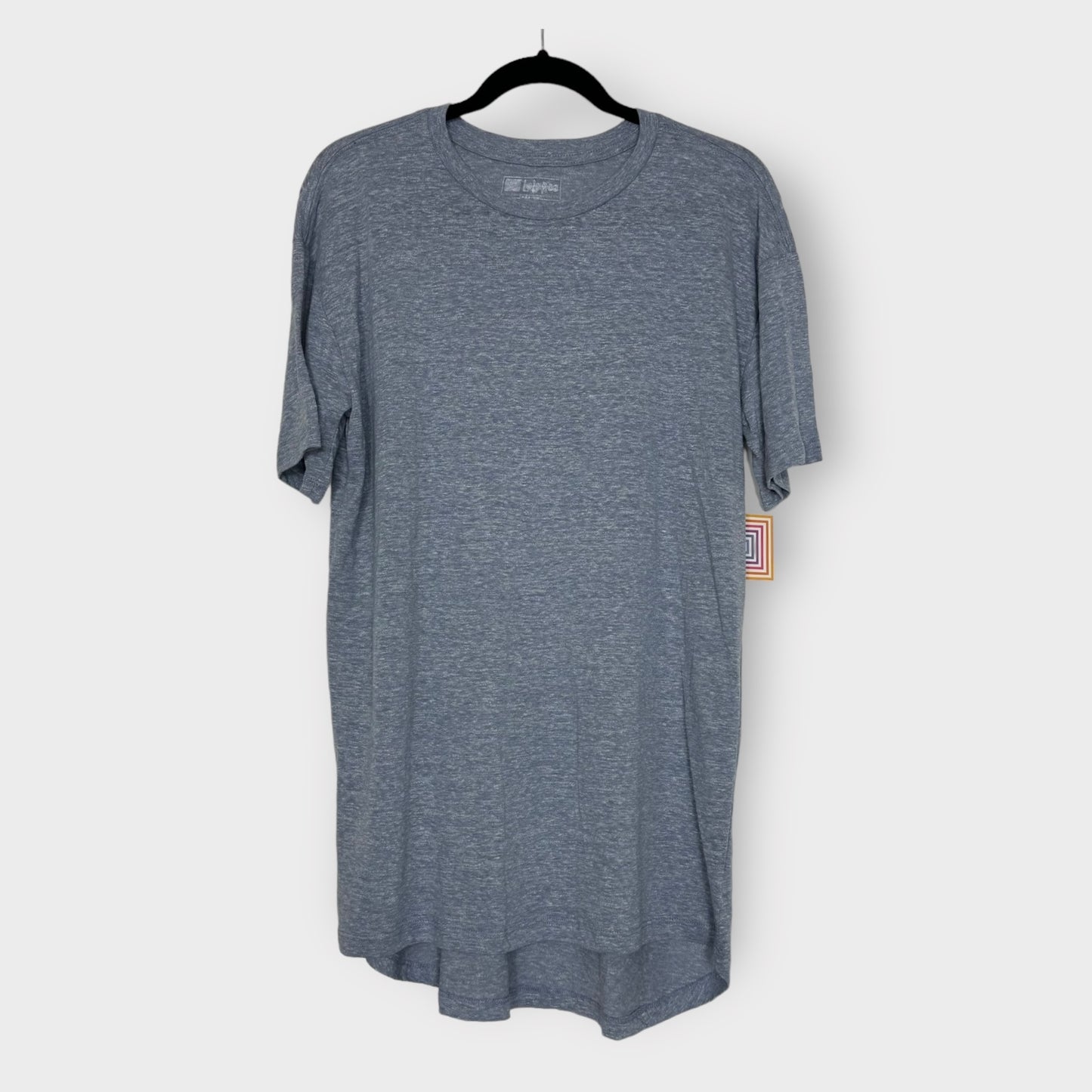 LuLaRoe Patrick S/s T-Shirt | M | Stone Gray Heathered | NWT