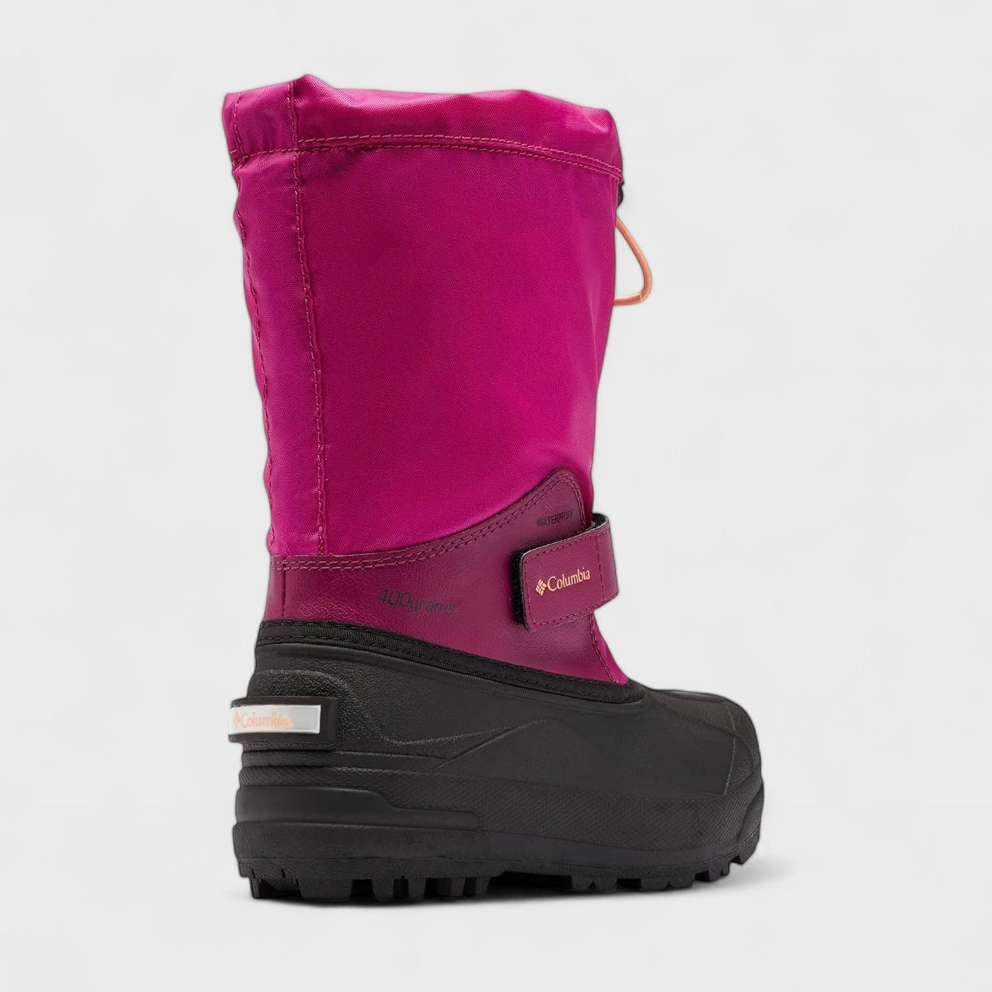 Columbia Kids Powderbug Forty Snow Boots | Multiple Sizes | Fuchsia or Black | Waterproof & Insulated