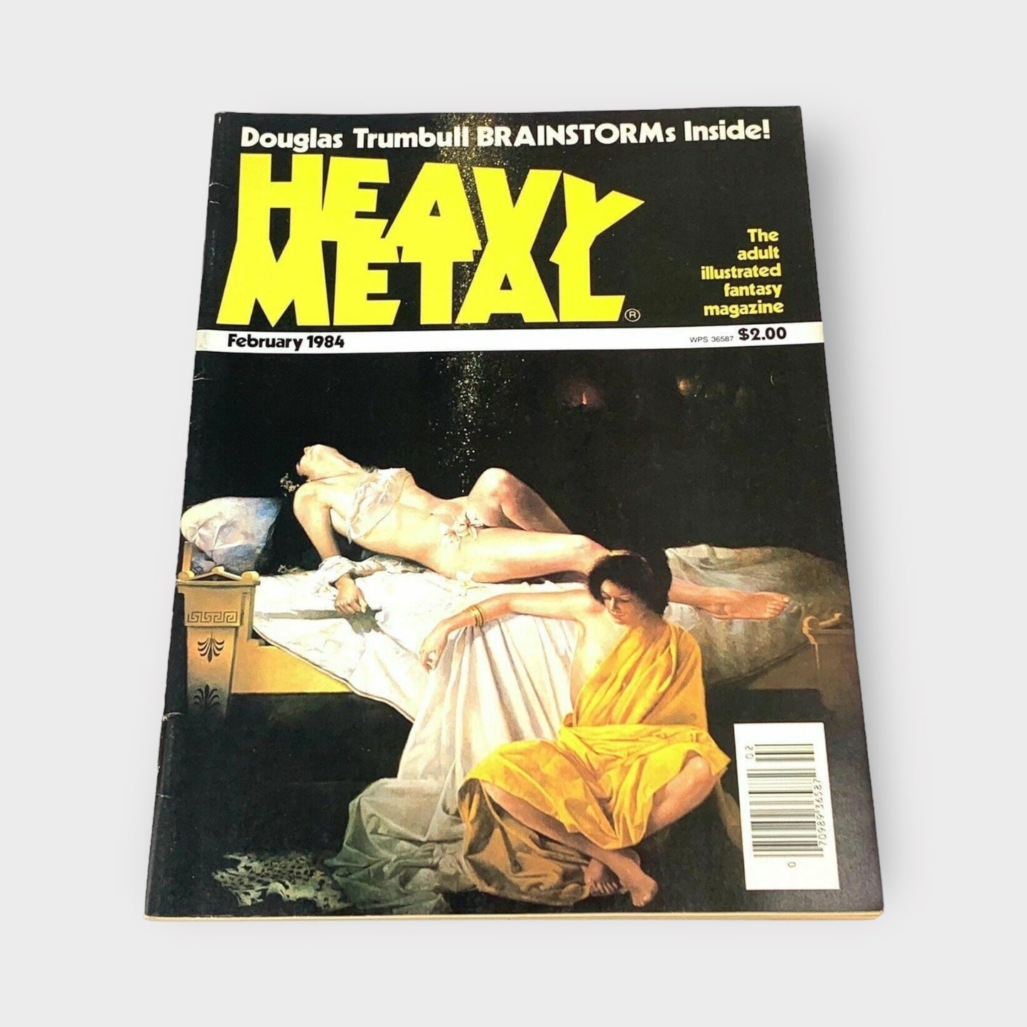 HEAVY METAL Adult Illustrated Fantasy Erotic Magazine | Vintage | GUC | February 1984