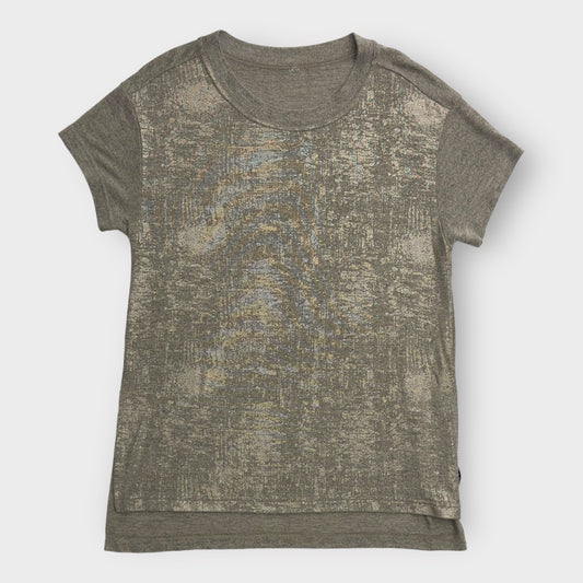 Seven for All Mankind Women's Gold Short Sleeve Top - Size M - GUC