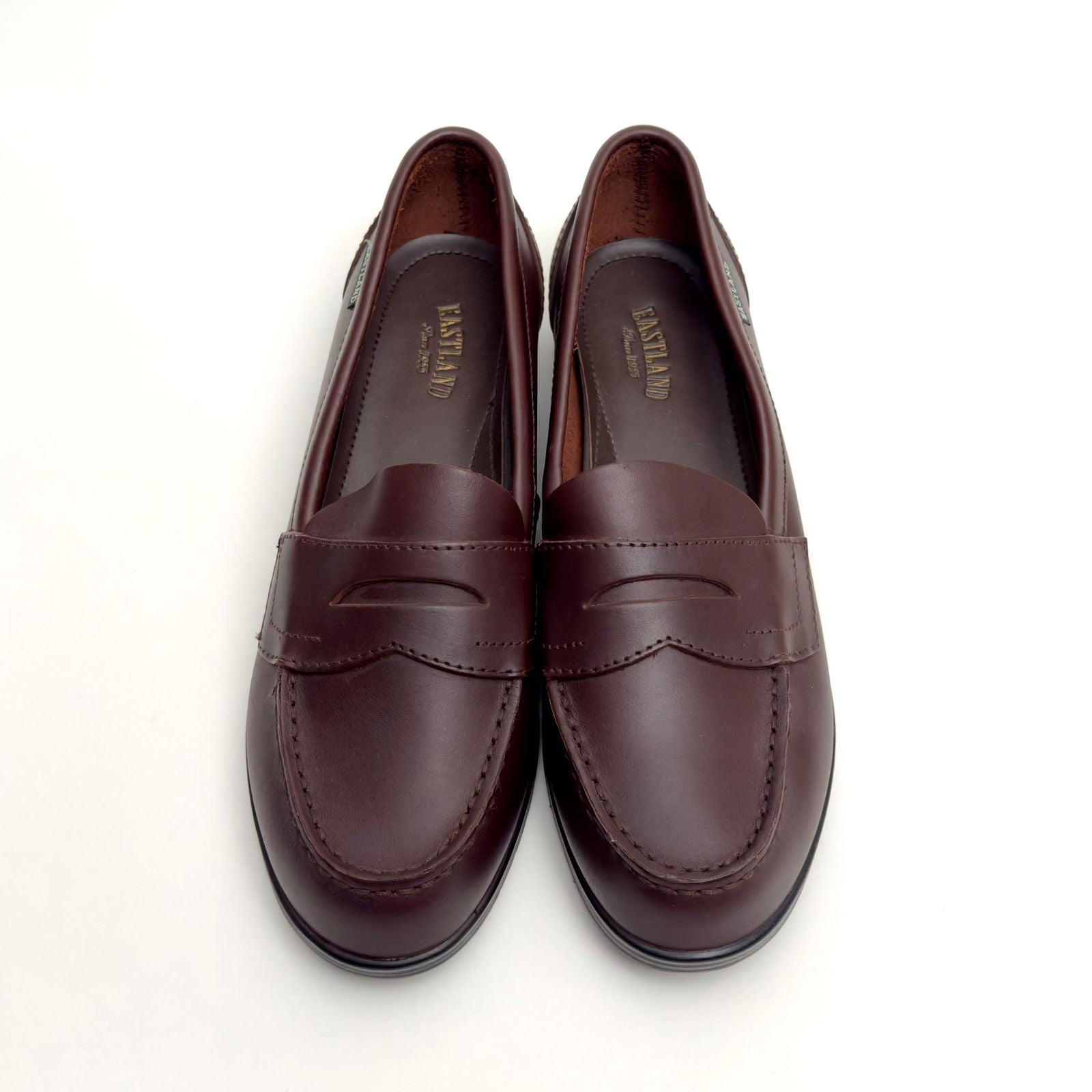 Eastland Womens Providence Penny Loafers | 8W | Burgundy Leather | Classic Slip-On | Pre-Owned -  | Buy at Parsimony Shoppes