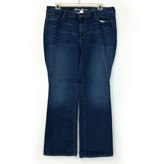 Eddie Bauer | Womens Curvy Bootcut Jeans | Color: Blue | Size: 20 | Pre-Owned -  | Buy at Parsimony Shoppes