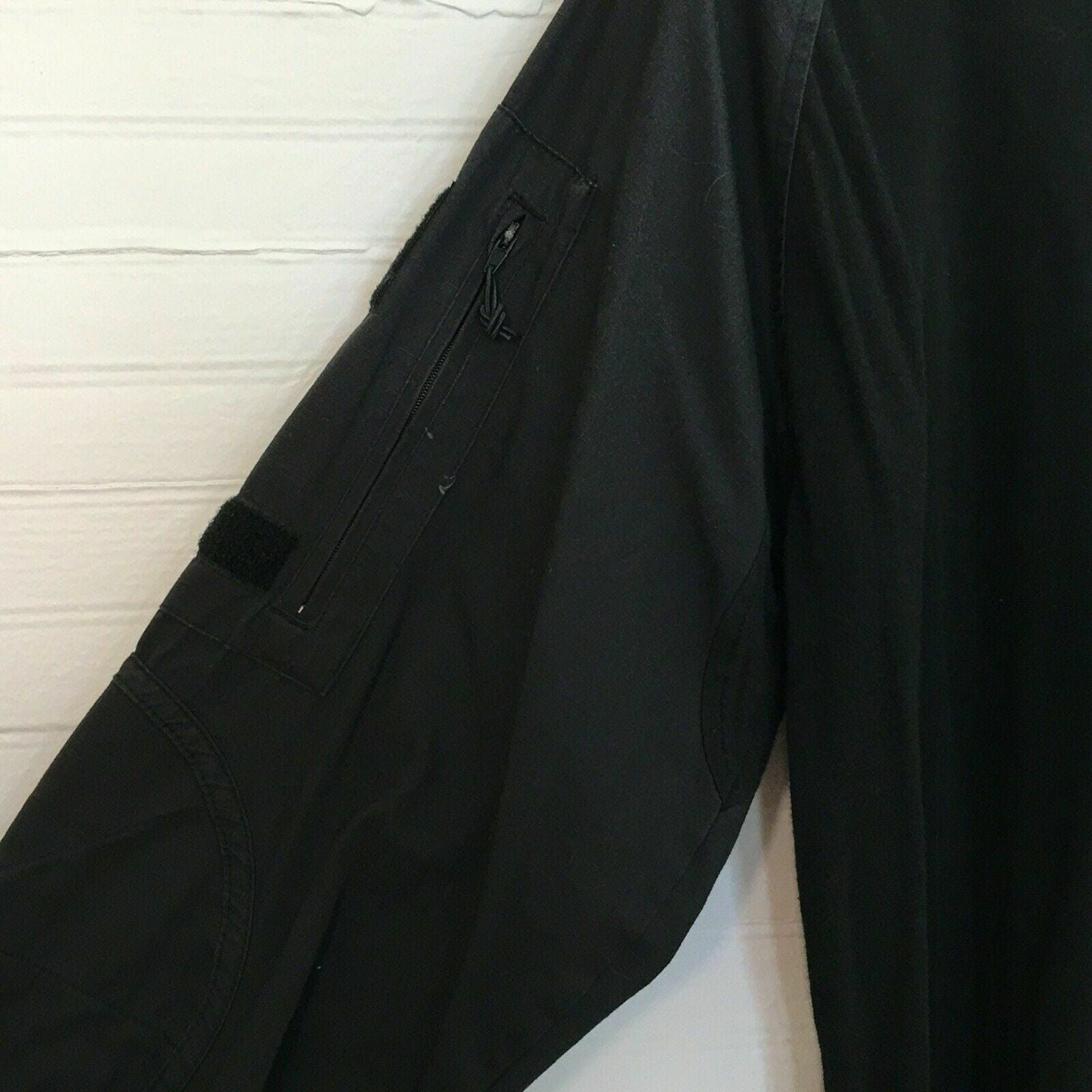 Effortless Rothco Mens Long Sleeve Mock Neck Tactical Uniform Shirt - M Black -  | Buy at Parsimony Shoppes
