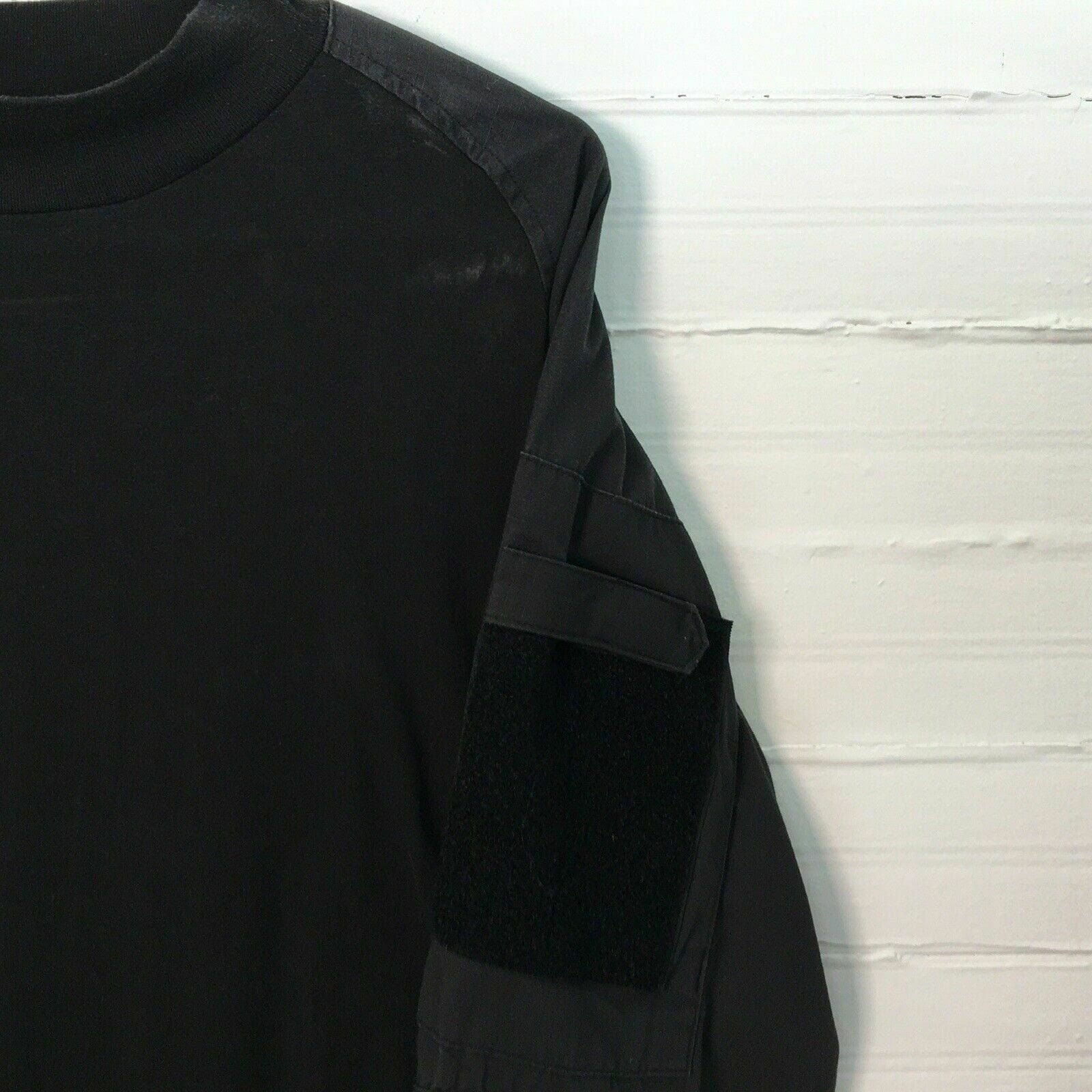 Effortless Rothco Mens Long Sleeve Mock Neck Tactical Uniform Shirt - M Black -  | Buy at Parsimony Shoppes