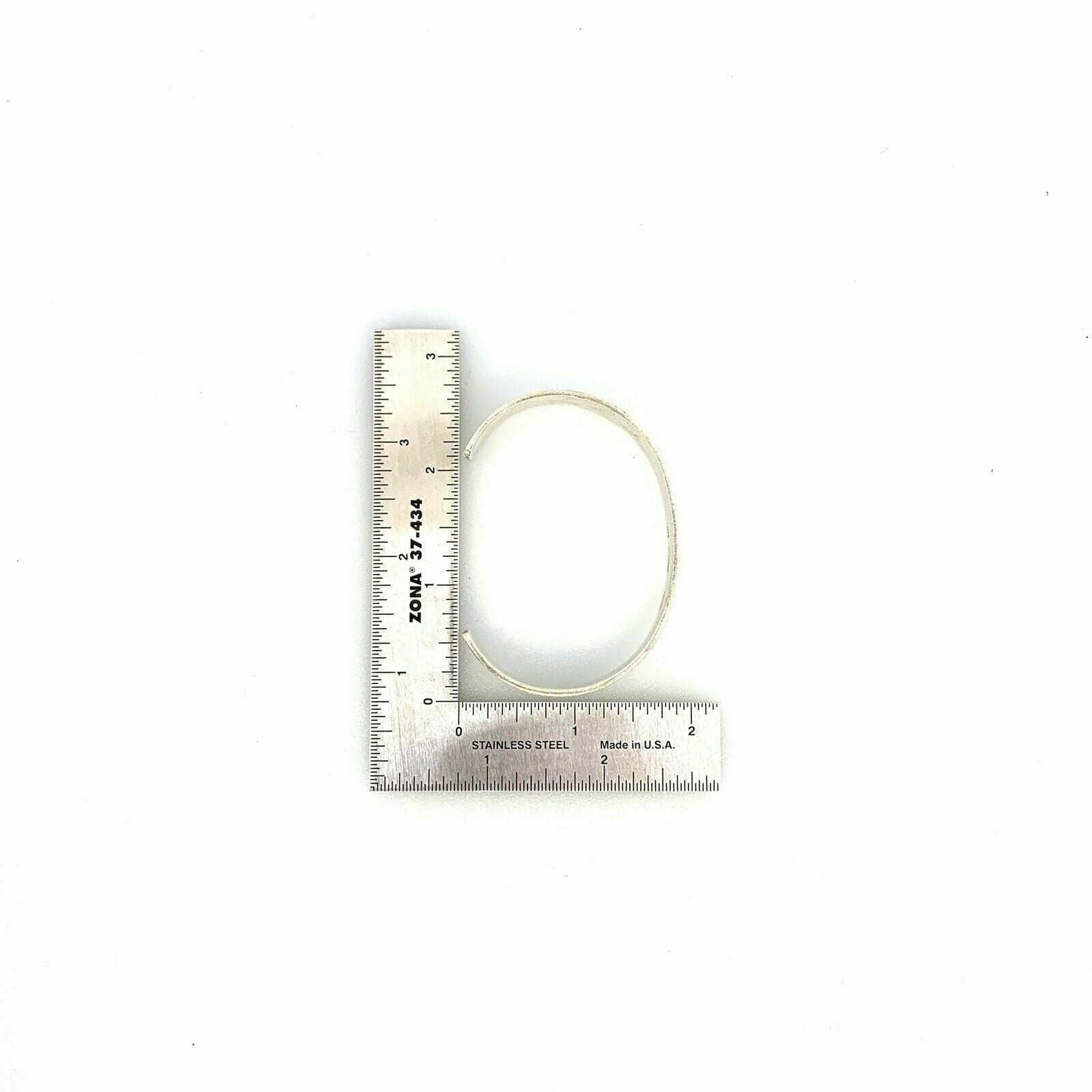Elegant Oscar Alexius Vintage Navajo 14k Gold & Sterling Silver Cuff Bracelet - 6.75” -  | Buy at Parsimony Shoppes