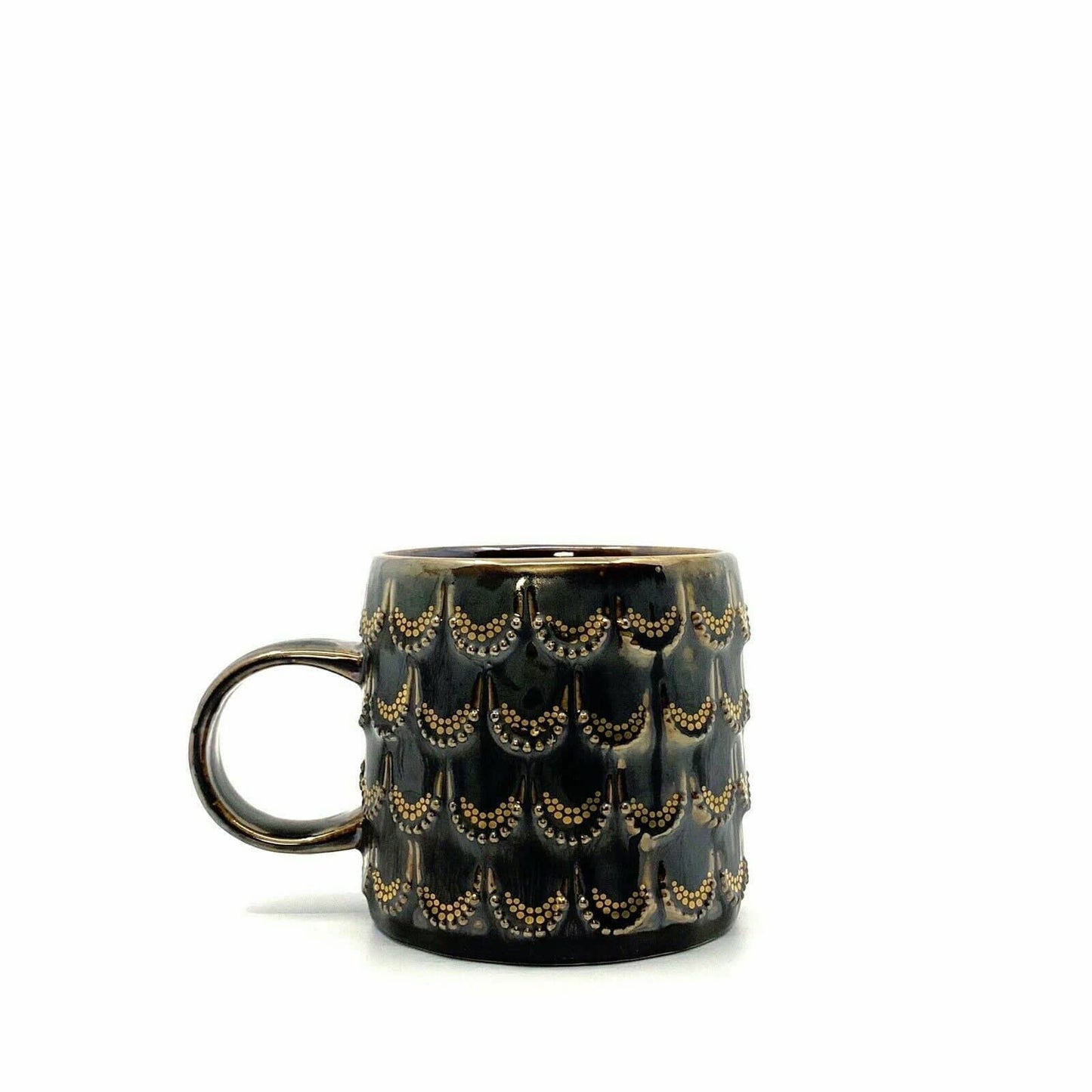 Elegant Starbucks Golden Scales Anniversary Cup - 10 fl oz, Brown/Gold, Ceramic -  | Buy at Parsimony Shoppes
