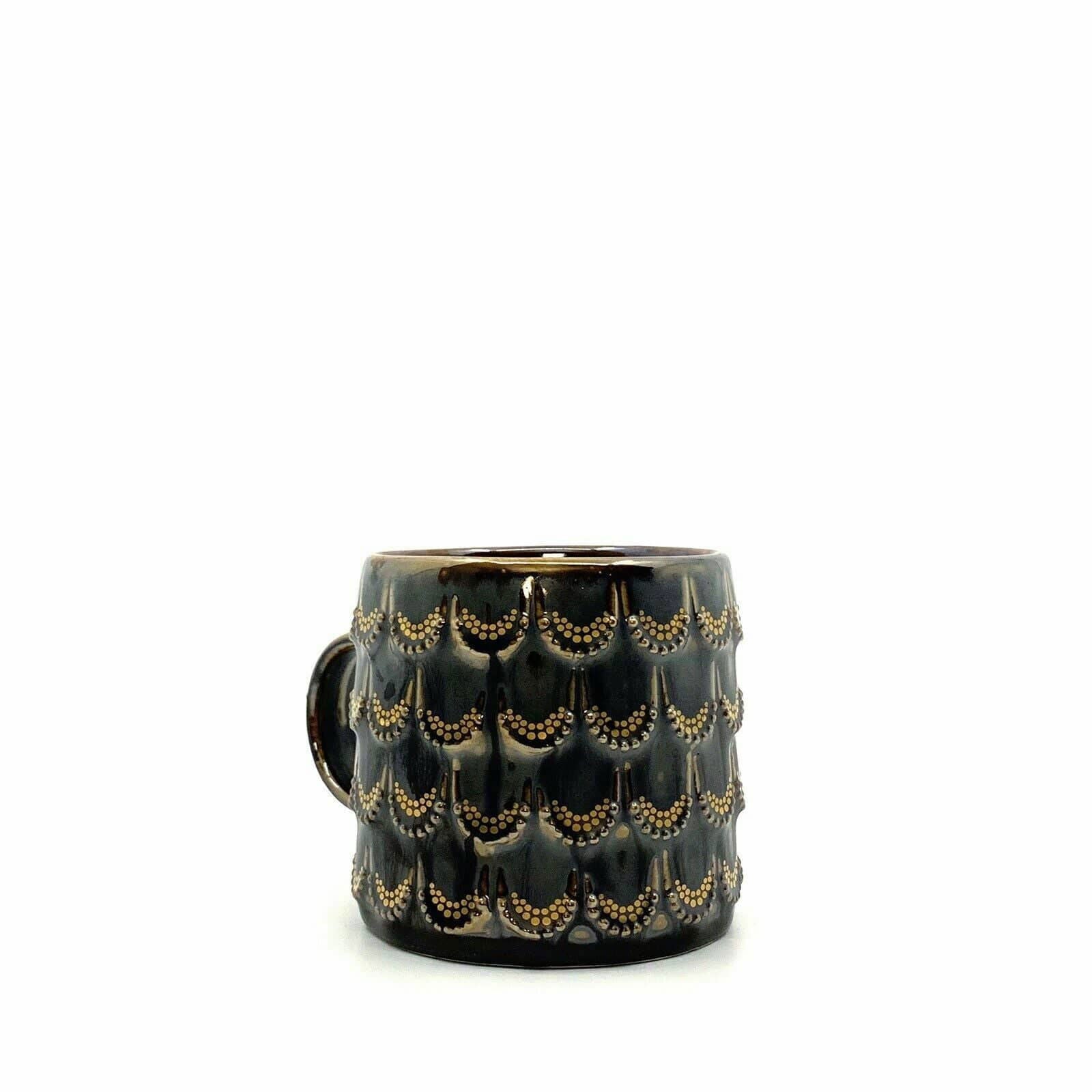Elegant Starbucks Golden Scales Anniversary Cup - 10 fl oz, Brown/Gold, Ceramic -  | Buy at Parsimony Shoppes