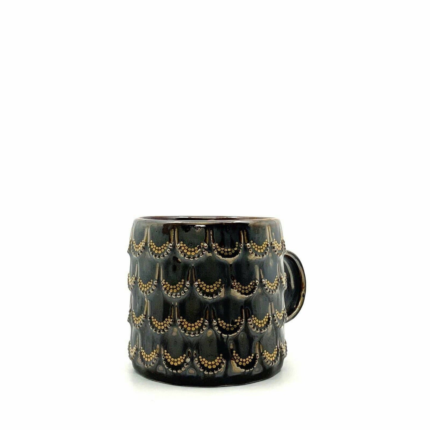 Elegant Starbucks Golden Scales Anniversary Cup - 10 fl oz, Brown/Gold, Ceramic -  | Buy at Parsimony Shoppes